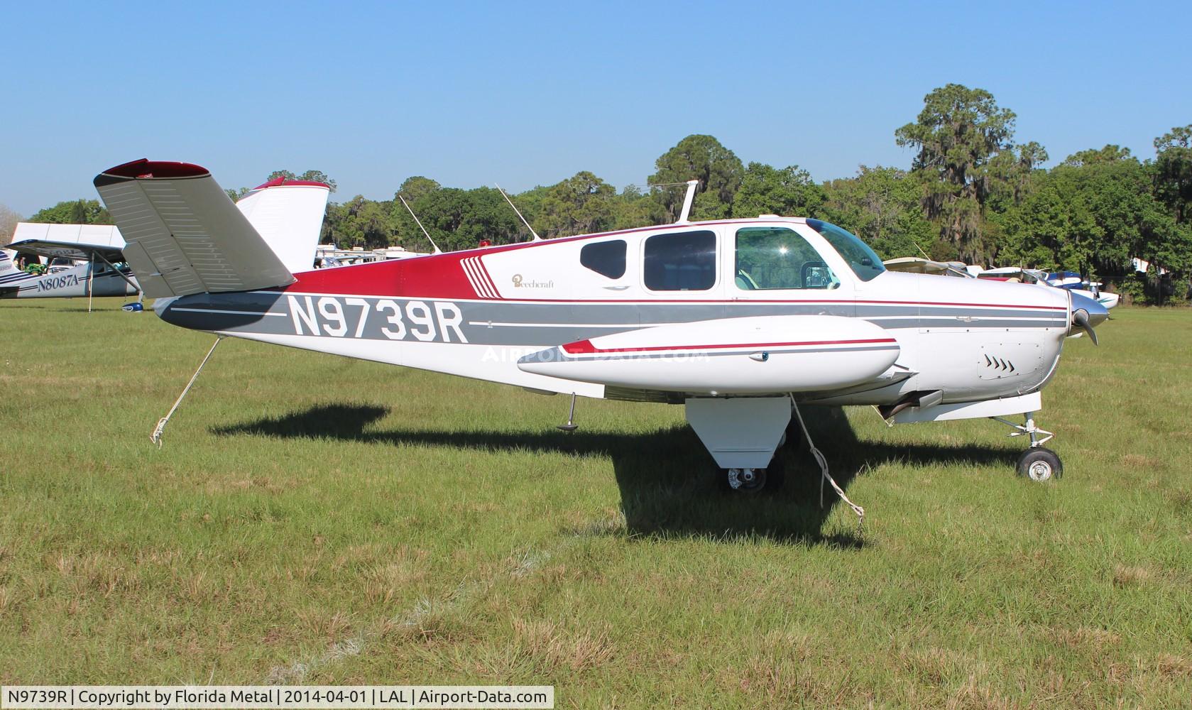 N9739R, 1959 Beech M35 Bonanza C/N D-6218, M35 Bonanza