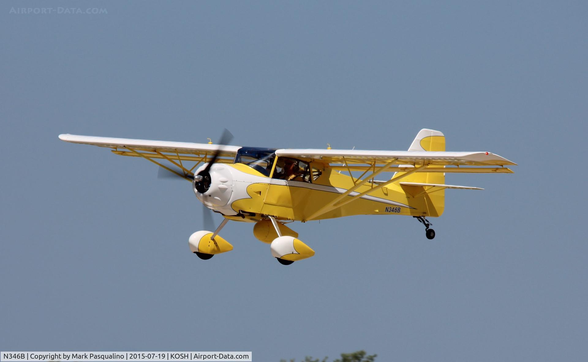 N346B, 1996 Skystar Kitfox Series 5 Speedster C/N EB5004, Kitfox Series 5