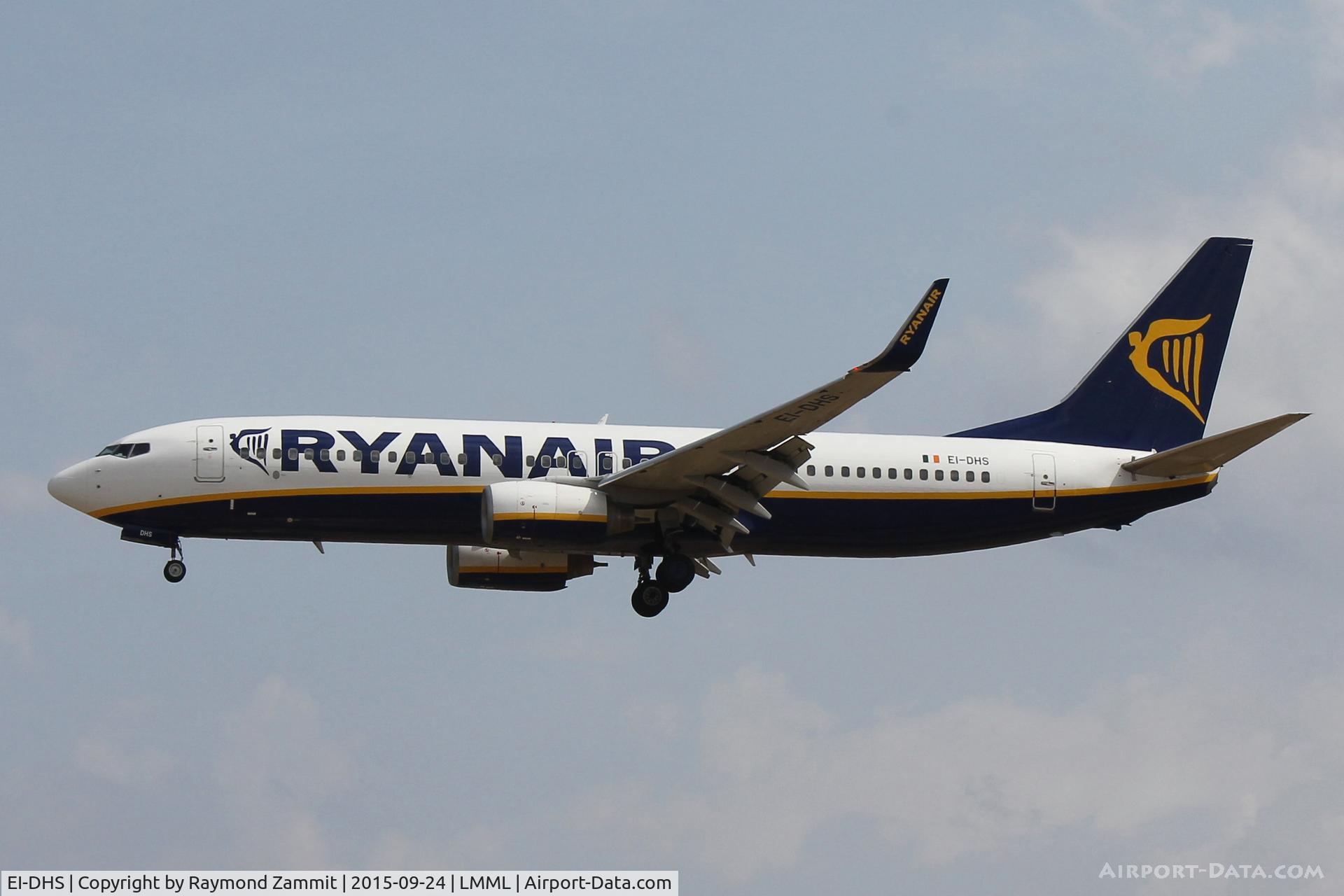 EI-DHS, 2005 Boeing 737-8AS(WL) C/N 33580, B737-800 EI-DHS Ryanair