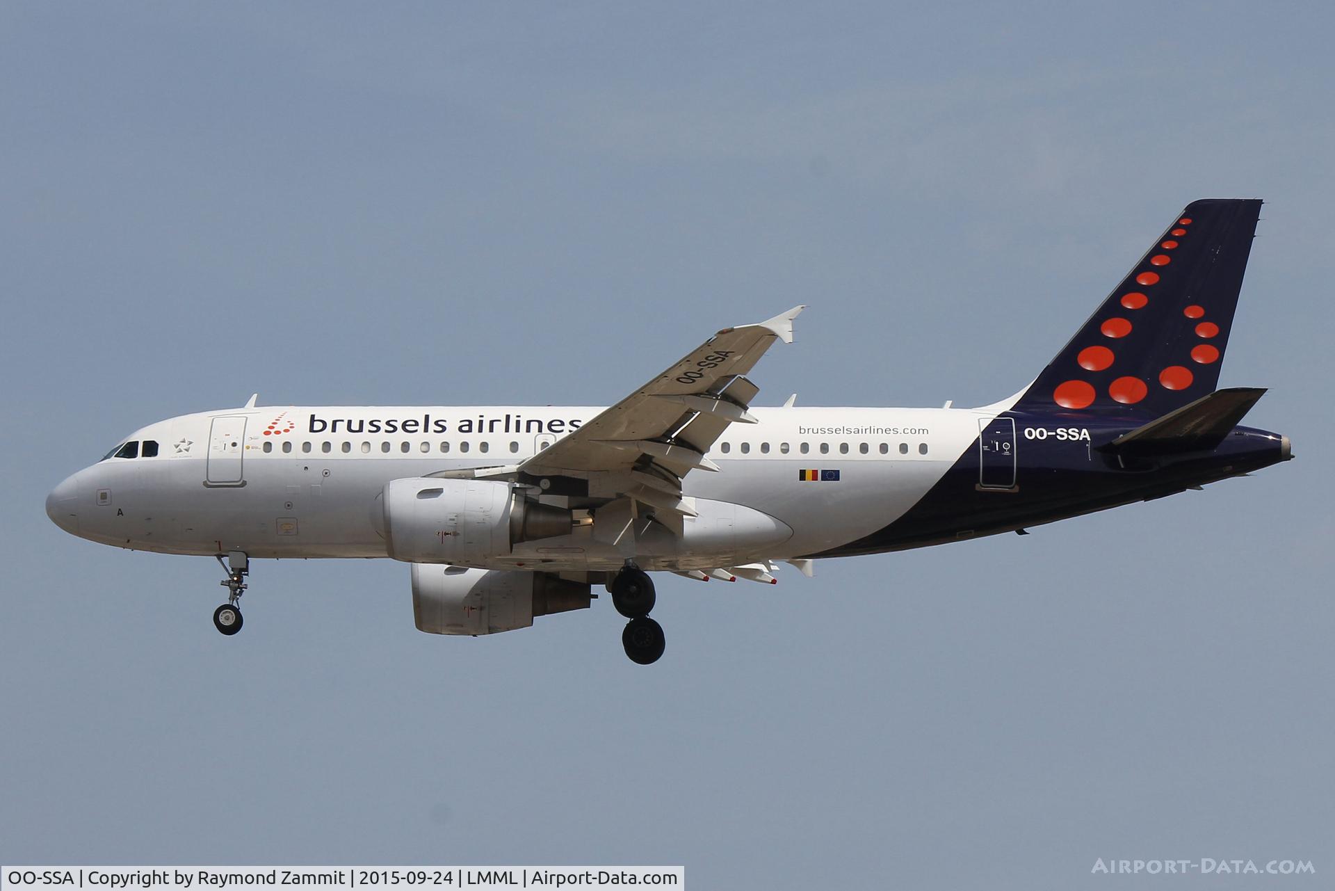 OO-SSA, 2005 Airbus A319-111 C/N 2392, A319 OO-SSA Brussels Airlines
