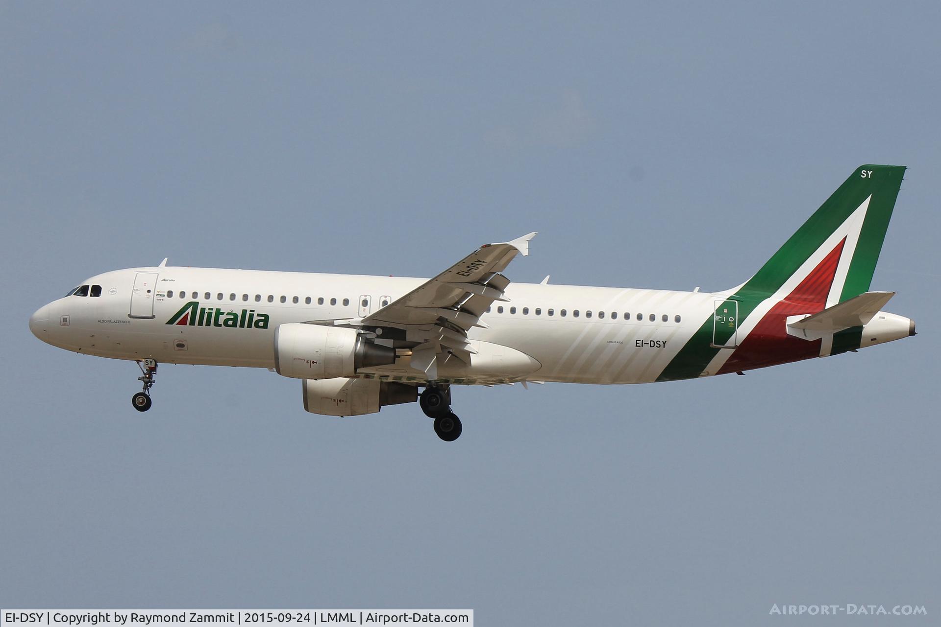 EI-DSY, 2008 Airbus A320-216 C/N 3666, A320 EI-DSY Alitalia
