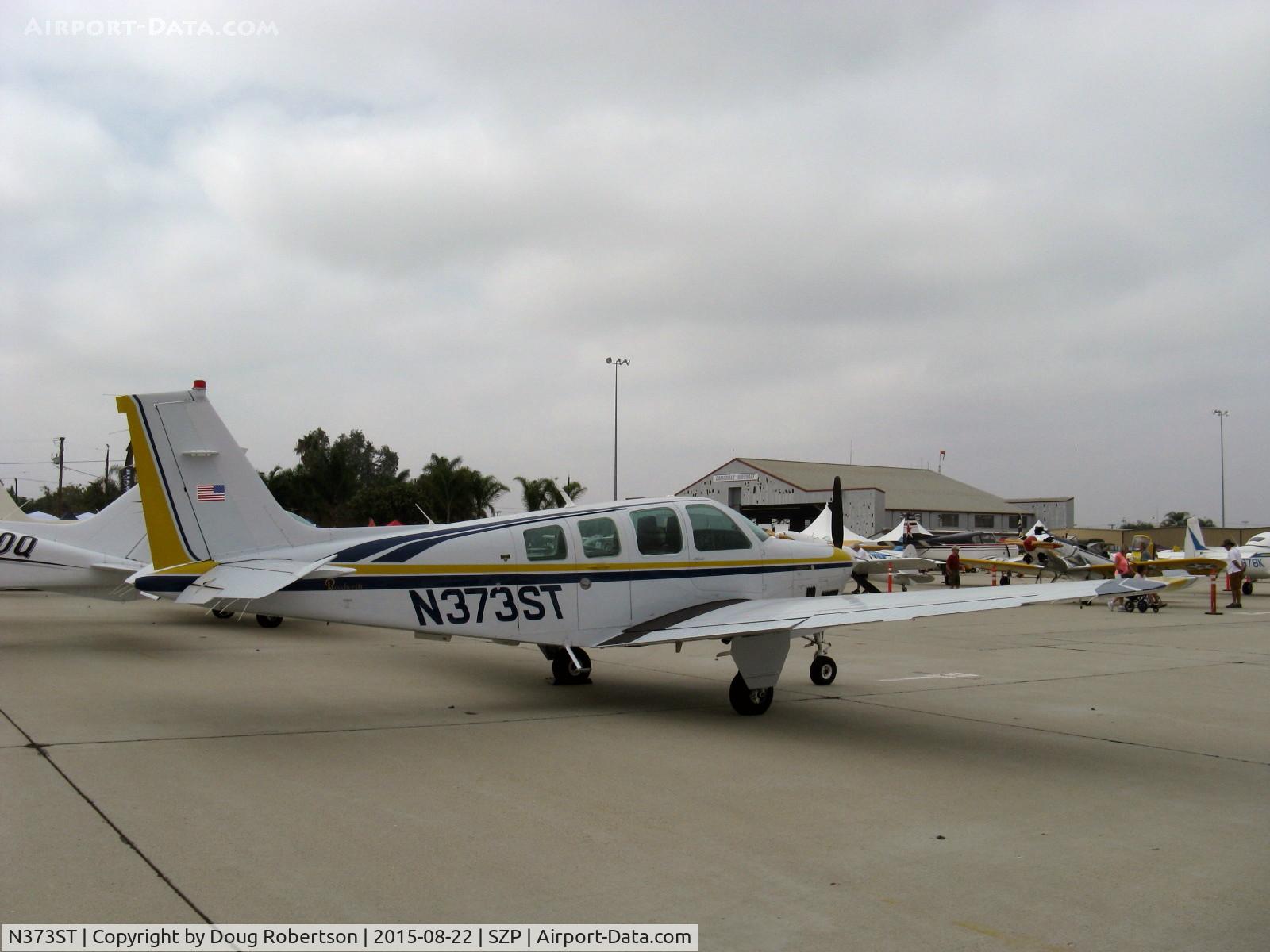 N373ST, 1982 Beech B36TC Bonanza C/N EA-308, 1982 Beech B36TC BONANZA, Continental TSIO-520-UB 300 Hp, Experimental class.