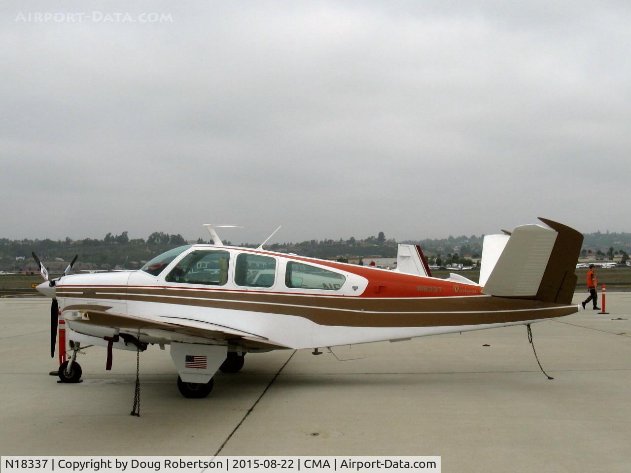 N18337, 1977 Beech V35B Bonanza C/N D-10047, 1977 Beech V35B BONANZA, Continental IO-520-B 285 Hp
