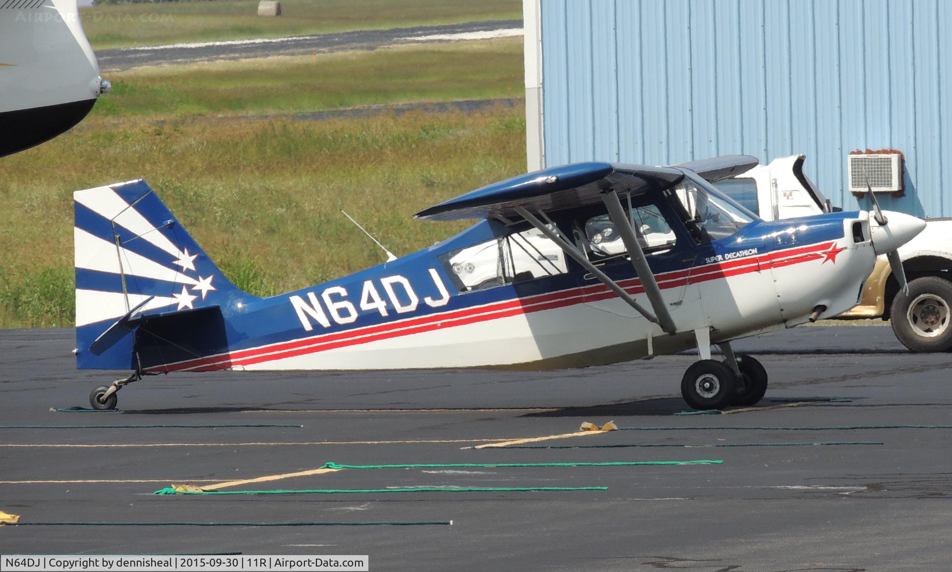 N64DJ, 1992 American Champion 8KCAB180 Decathlon C/N 665-92, 1992 AMERICAN CHAMPION 8KCAB180