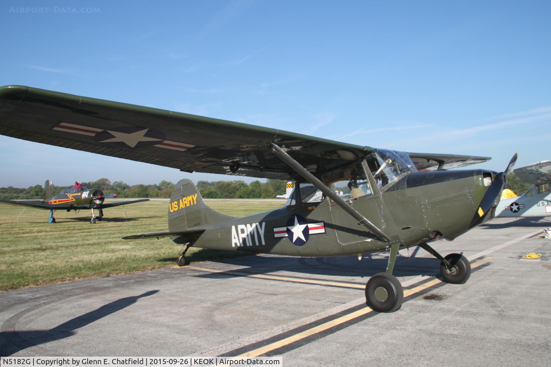 N5182G, 1951 Cessna 305A C/N 23206, At the L-bird fly-in.