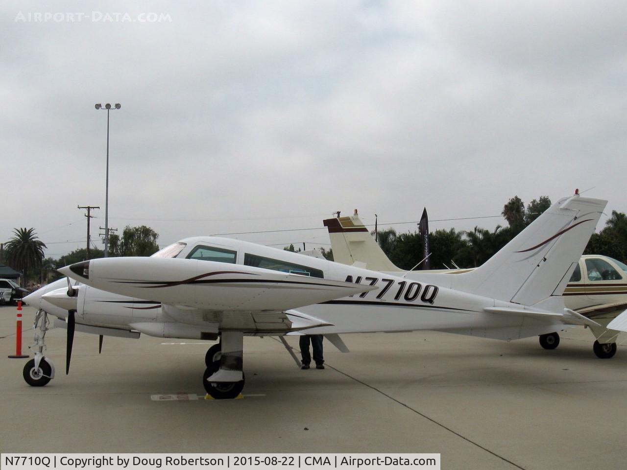 N7710Q, 1970 Cessna 310Q C/N 310Q0210, 1970 Cessna 310Q, two Continental IO-470s 260 Hp each