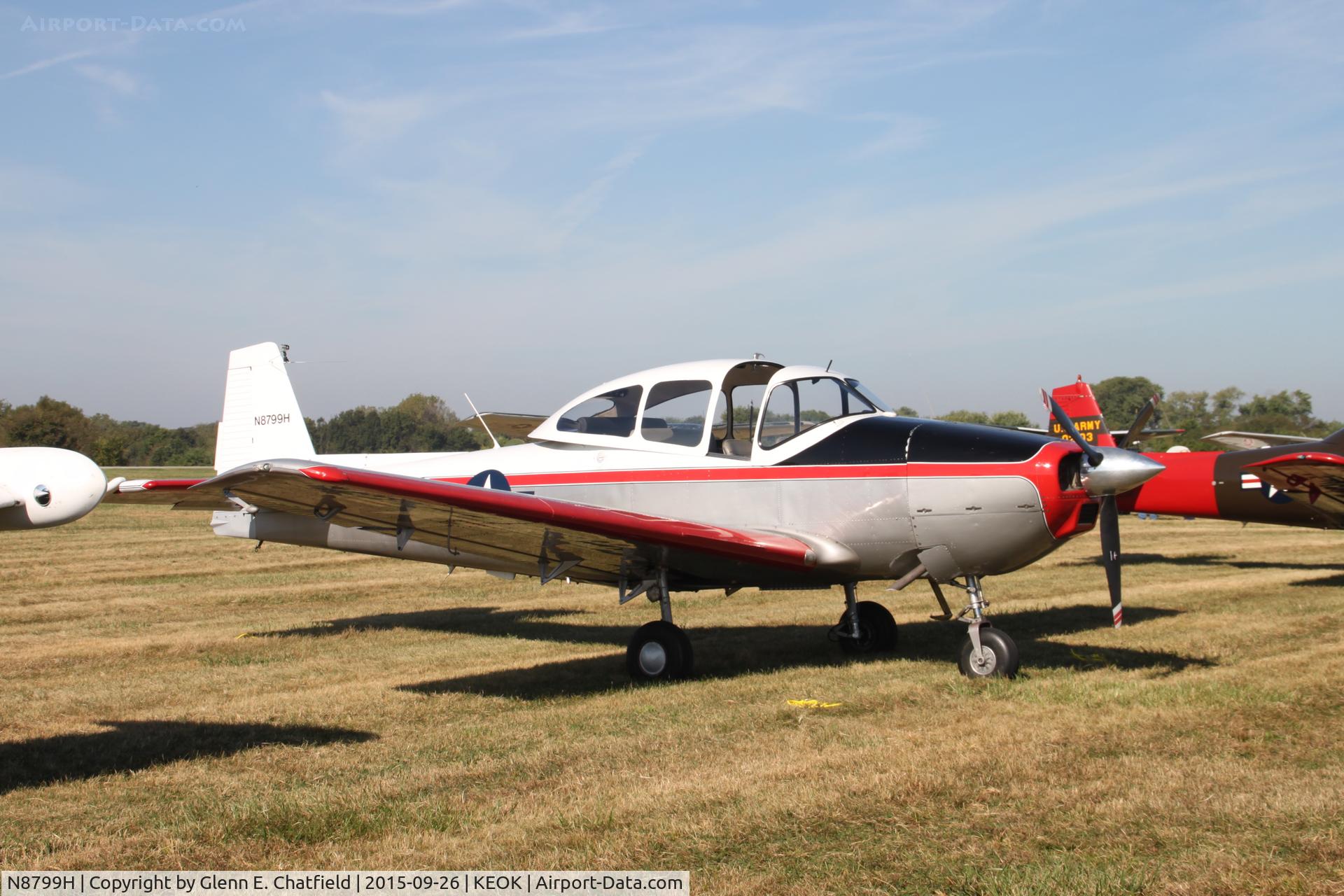 N8799H, 1947 North American NAVION C/N NAV-4-799, At the L-bird fly-in.