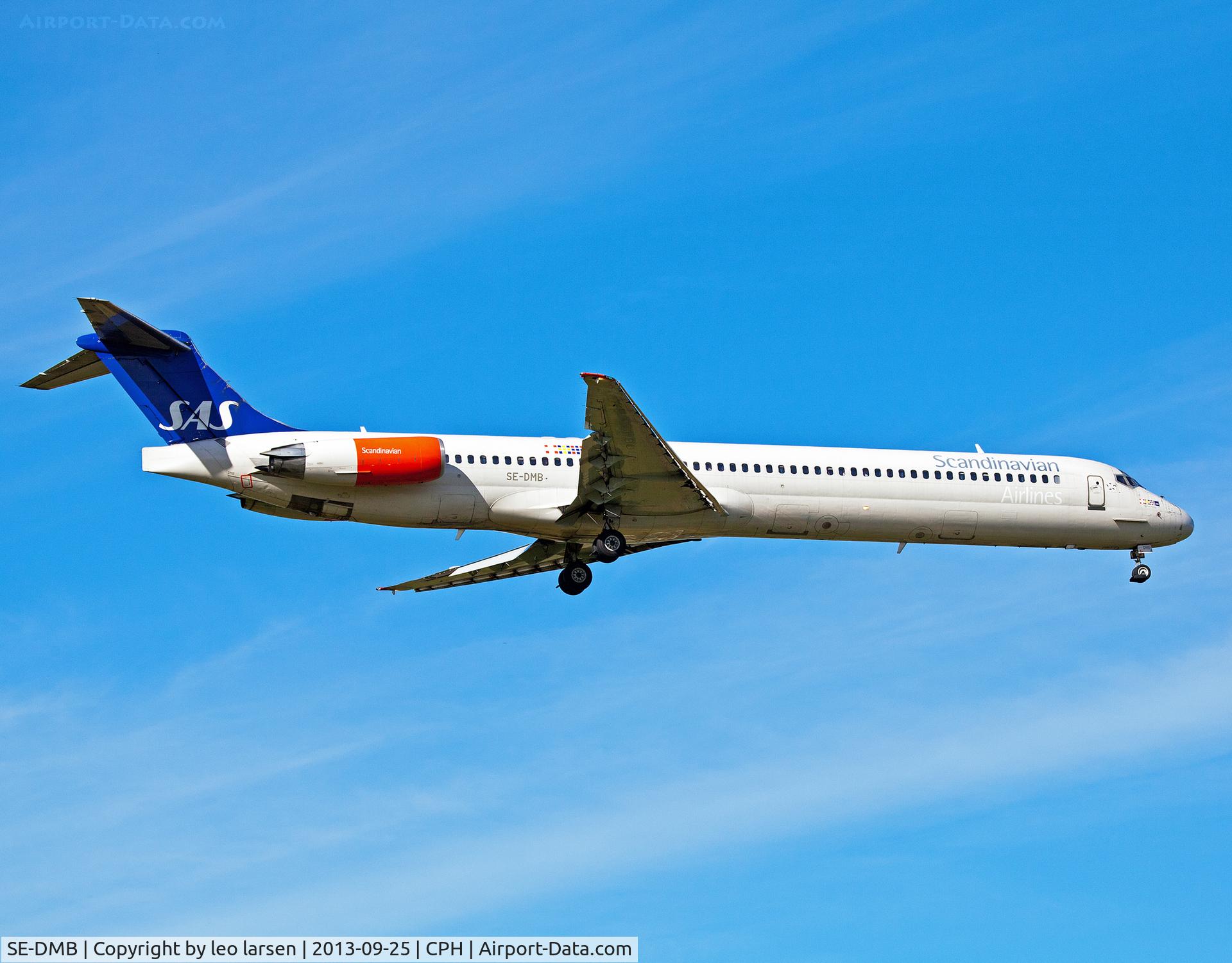 SE-DMB, 1991 McDonnell Douglas MD-81 (DC-9-81) C/N 53314, Copenhagen 25.9.13