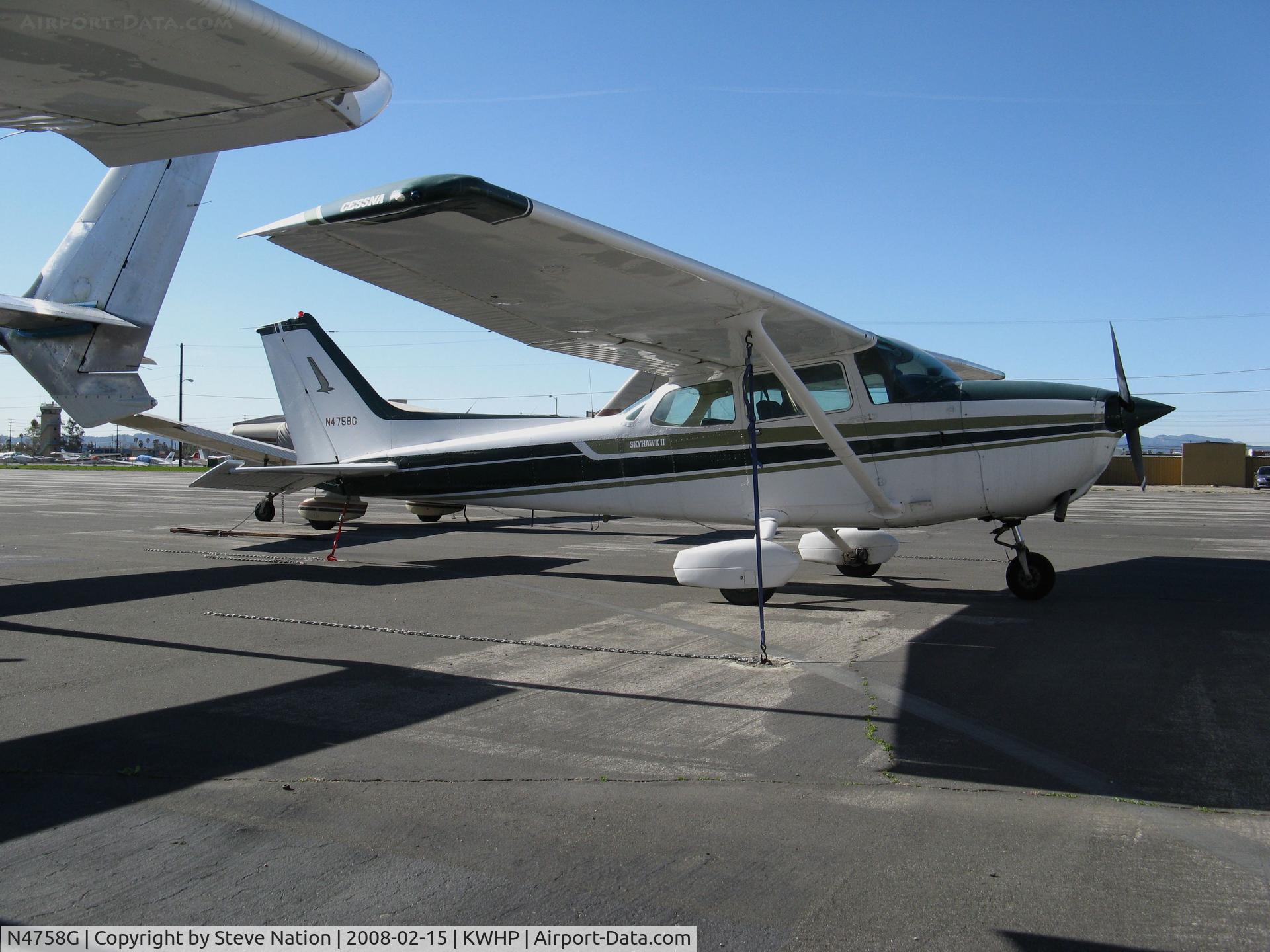 N4758G, 1979 Cessna 172N C/N 17273340, 1979 Cessna 172N @ Whiteman Airport, Pacoima, CA (de-registered/cancelled 2010-09-10)