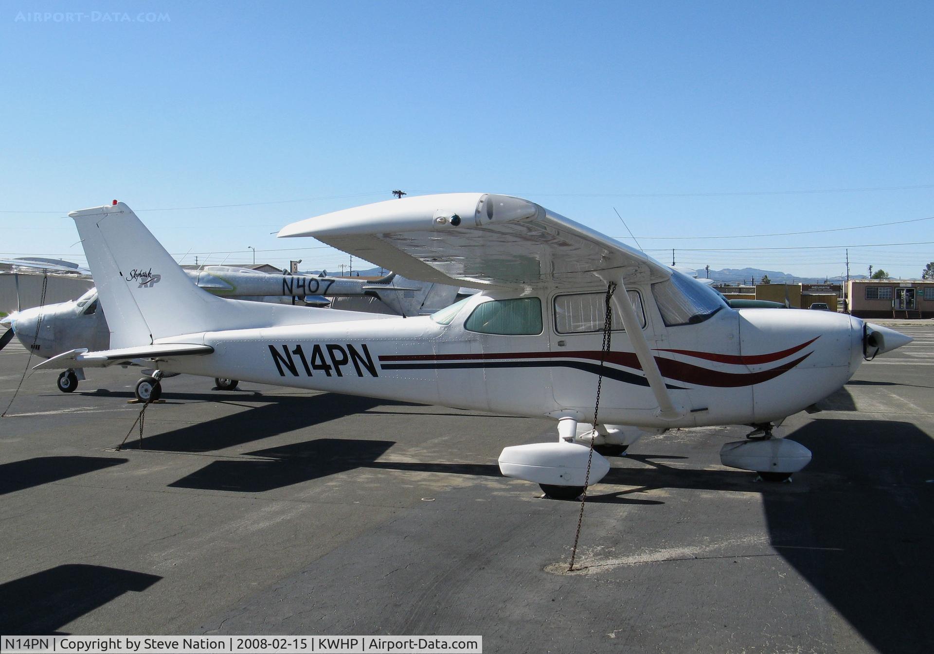 N14PN, 1977 Cessna R172K Hawk XP C/N R1722602, 1977 Cessna R172K @ Whiteman Airport, Pacoima, CA