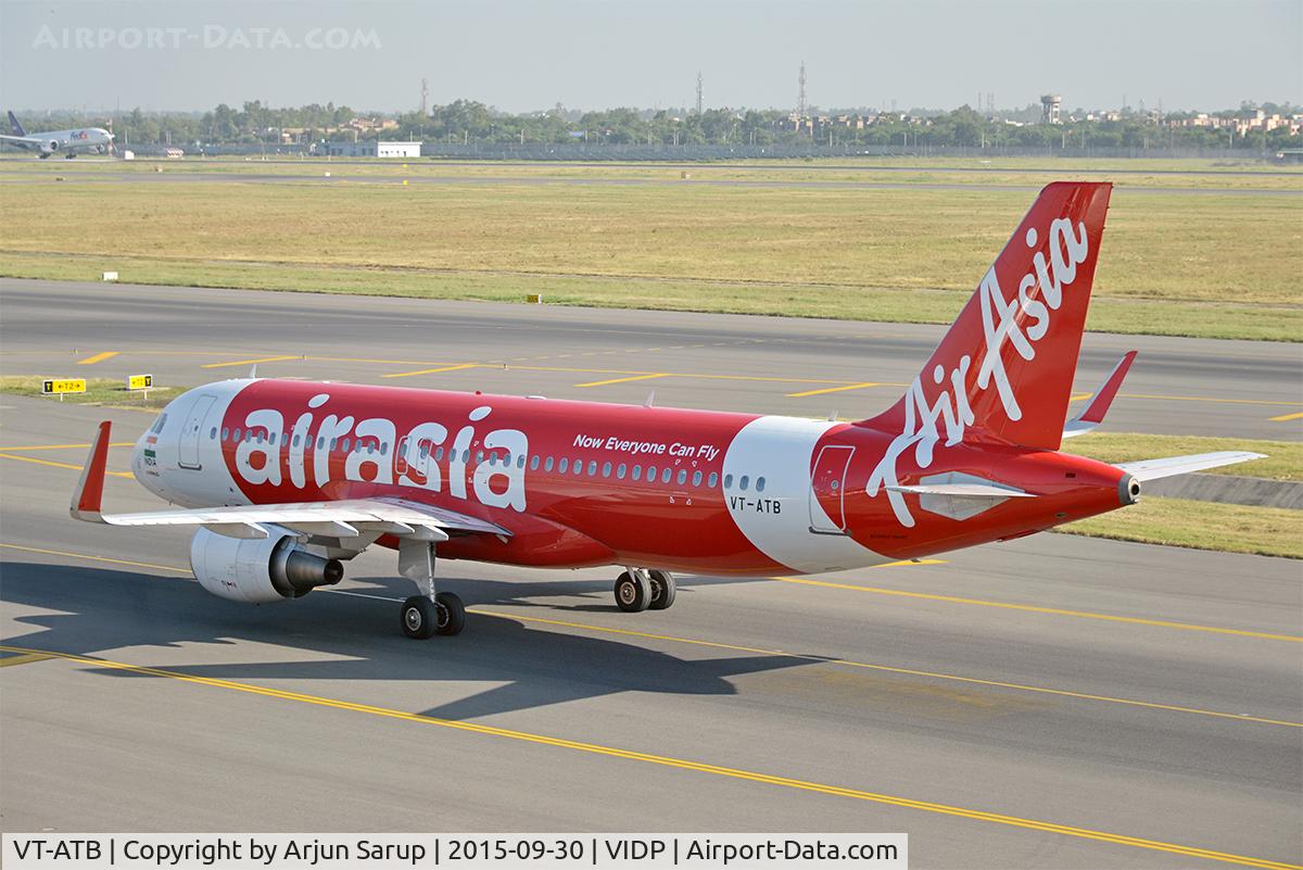 VT-ATB, 2014 Airbus A320-216 C/N 6034, Taxiing in to IGIA T-3.