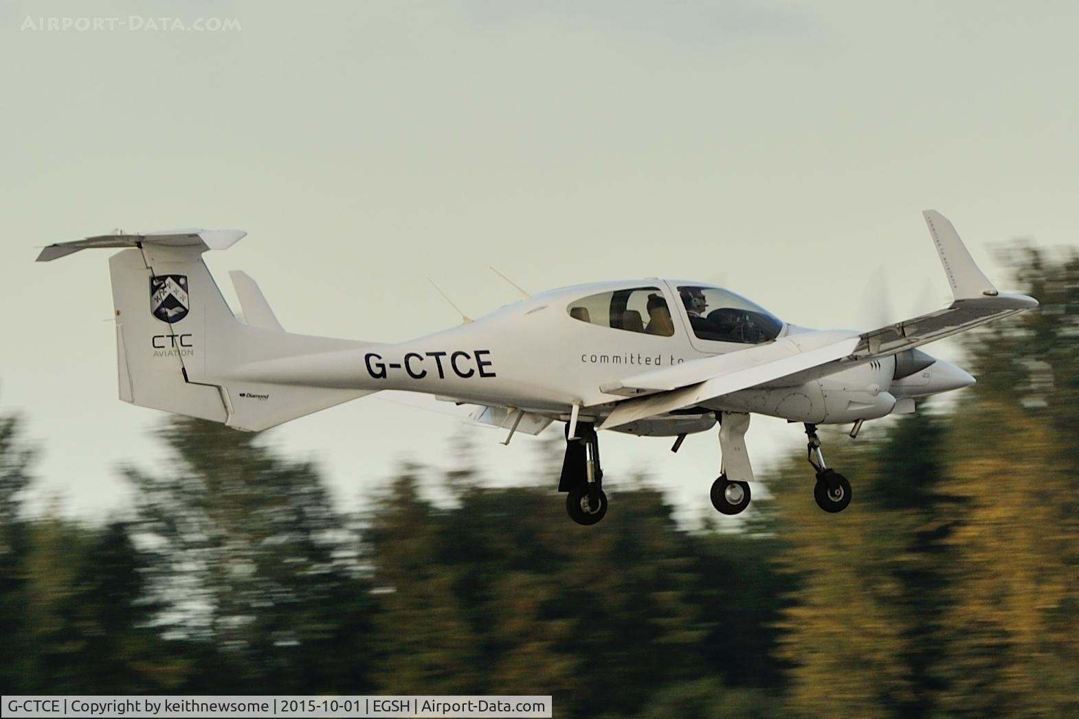 G-CTCE, 2005 Diamond DA-42 Twin Star C/N 42.043, Nice visitor.