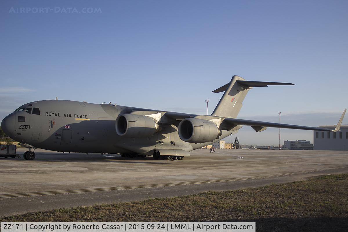 ZZ171, 2000 Boeing C-17A Globemaster III C/N F-007, Malta International Airshow 2015