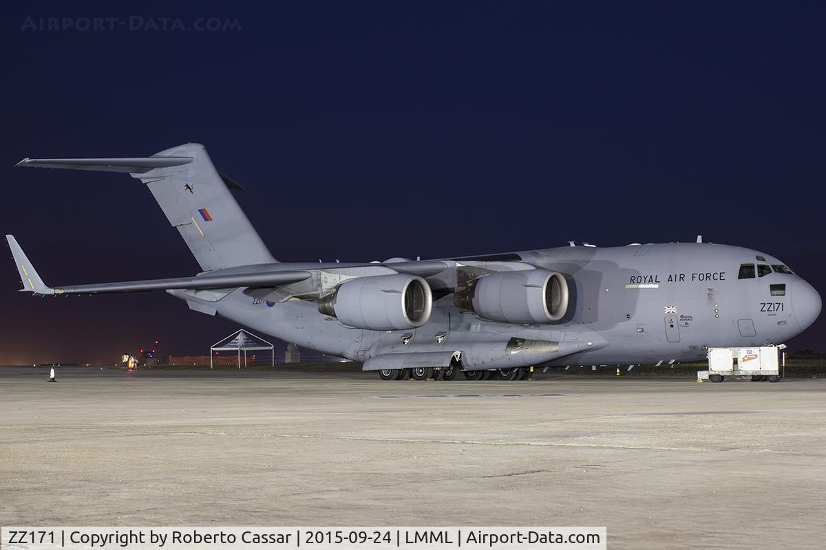 ZZ171, 2000 Boeing C-17A Globemaster III C/N F-007, Malta International Airshow 2015