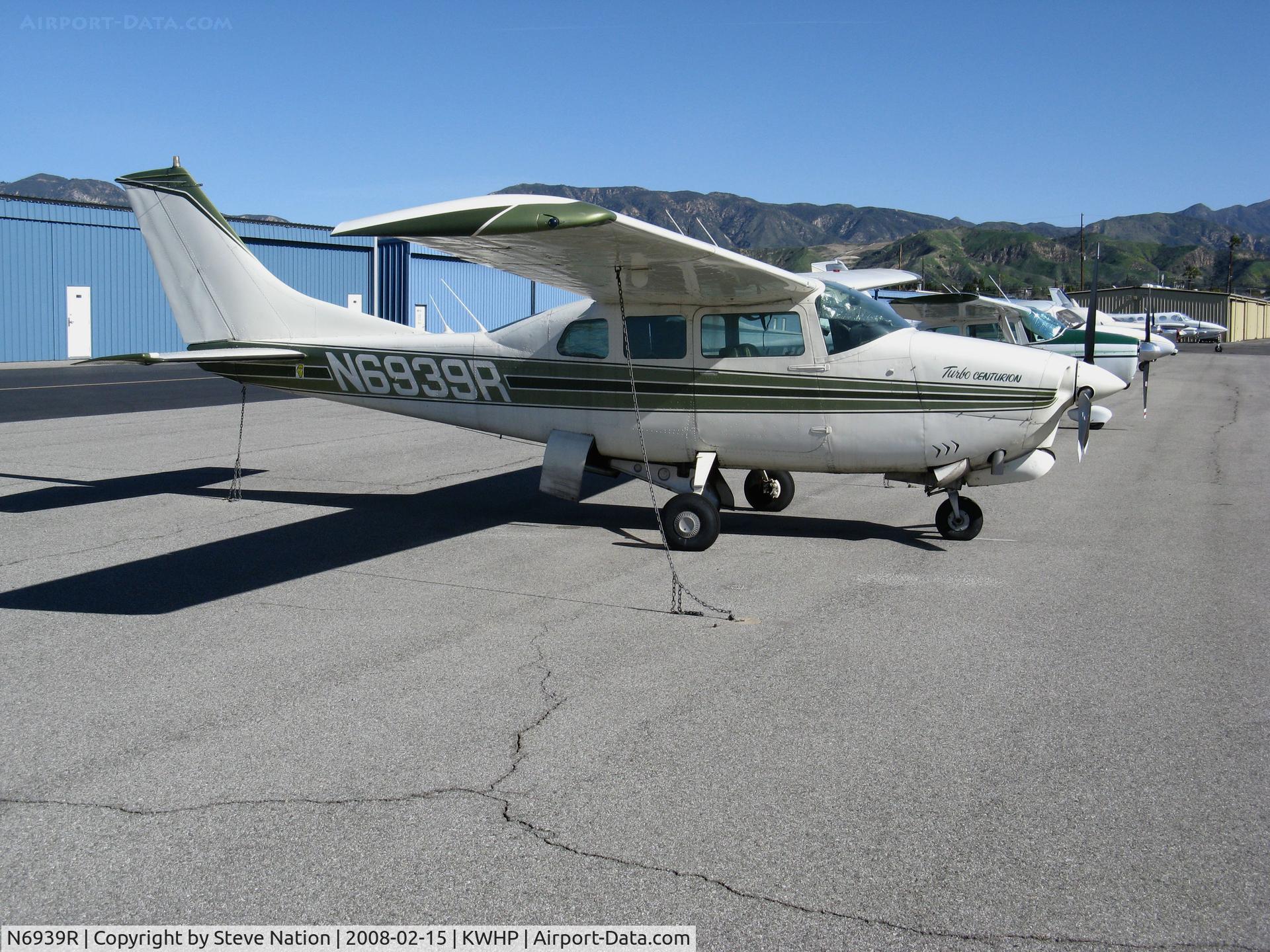 N6939R, 1967 Cessna T210H Turbo Centurion C/N T210-0339, 1967 Cessna T210H Turbo Centurion @ Whiteman Airport, Pacoima, CA
