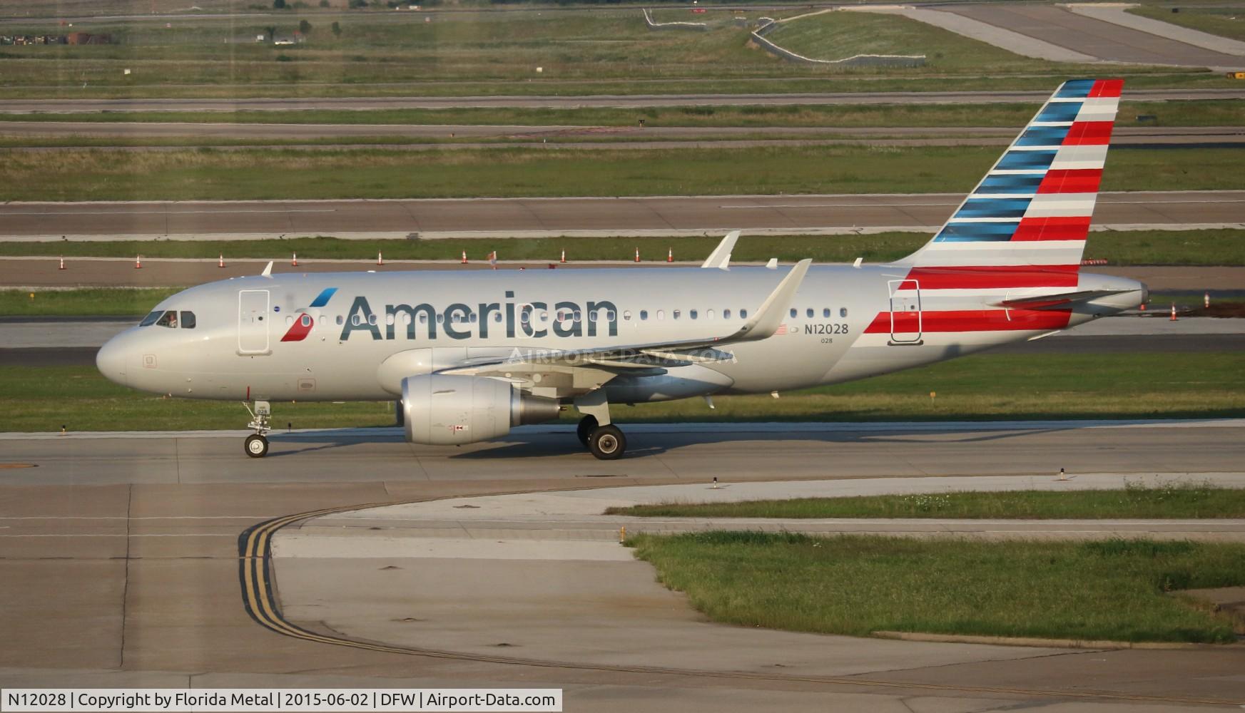 N12028, 2015 Airbus A319-115 C/N 6456, American