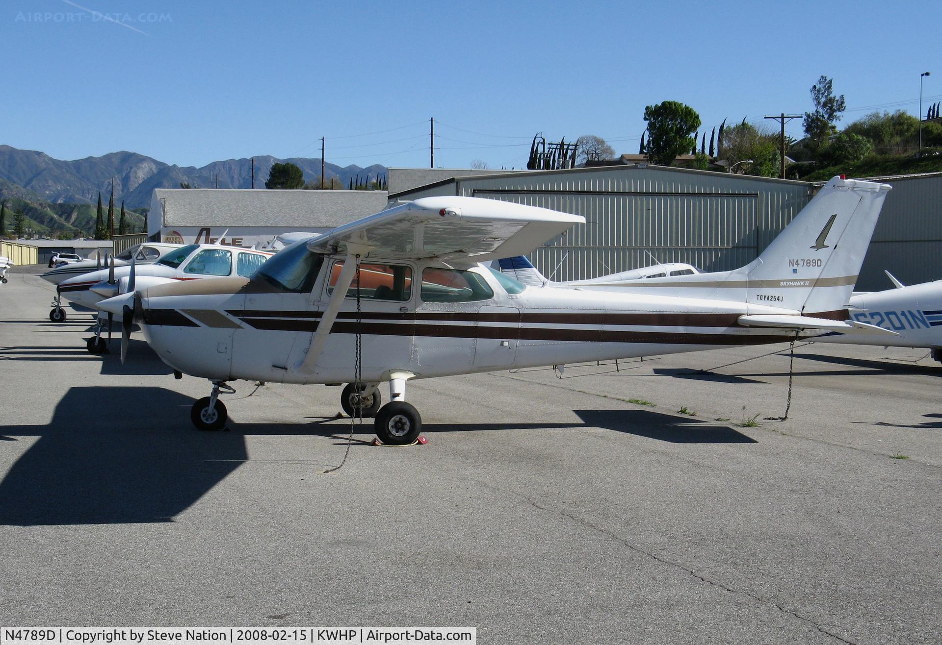 N4789D, 1979 Cessna 172N C/N 17272360, 1979 Cessna 172N Skyhawk @ Whiteman Airport, Pacoima, CA (now registered to owner in Mojave Valley, AZ)