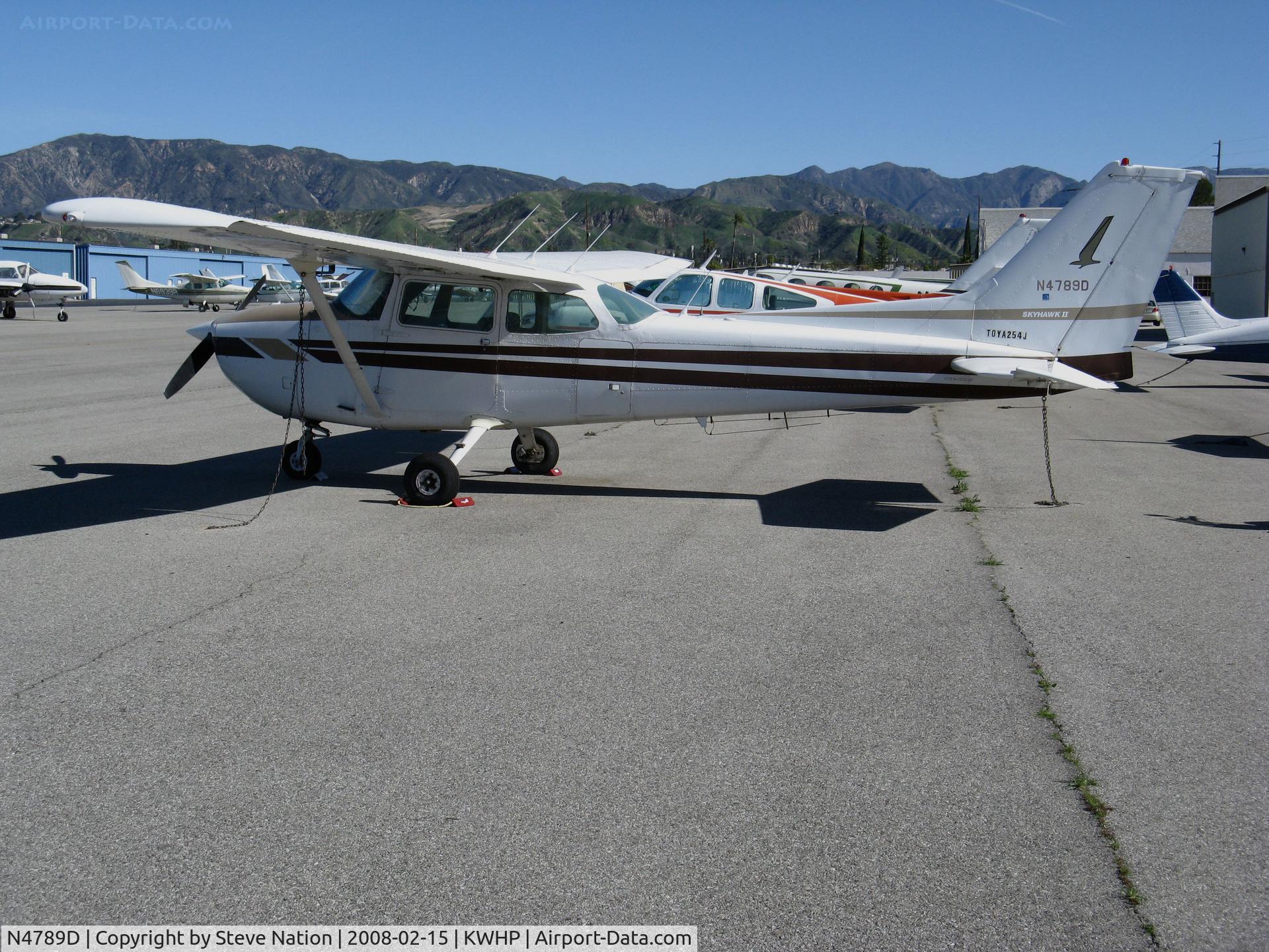 N4789D, 1979 Cessna 172N C/N 17272360, 1979 Cessna 172N Skyhawk @ Whiteman Airport, Pacoima, CA (now registered to owner in Mojave Valley, AZ)