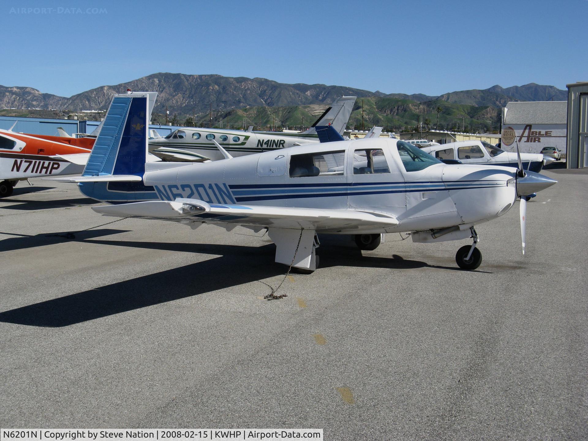 N6201N, 1978 Mooney M20J 201 C/N 24-0590, 1978 Mooney M20J @ Whiteman Airport, Pacoima, CA