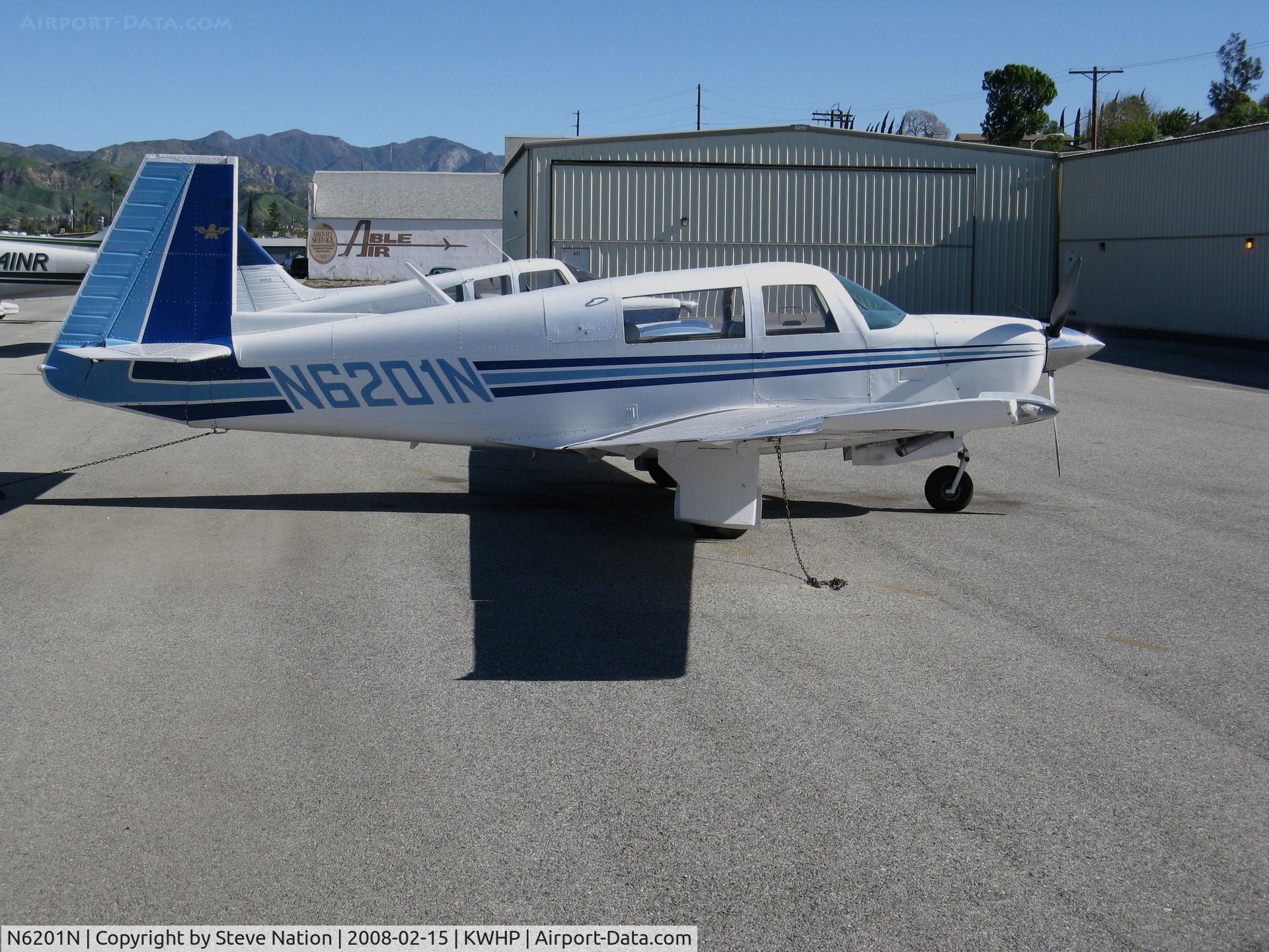 N6201N, 1978 Mooney M20J 201 C/N 24-0590, 1978 Mooney M20J @ Whiteman Airport, Pacoima, CA