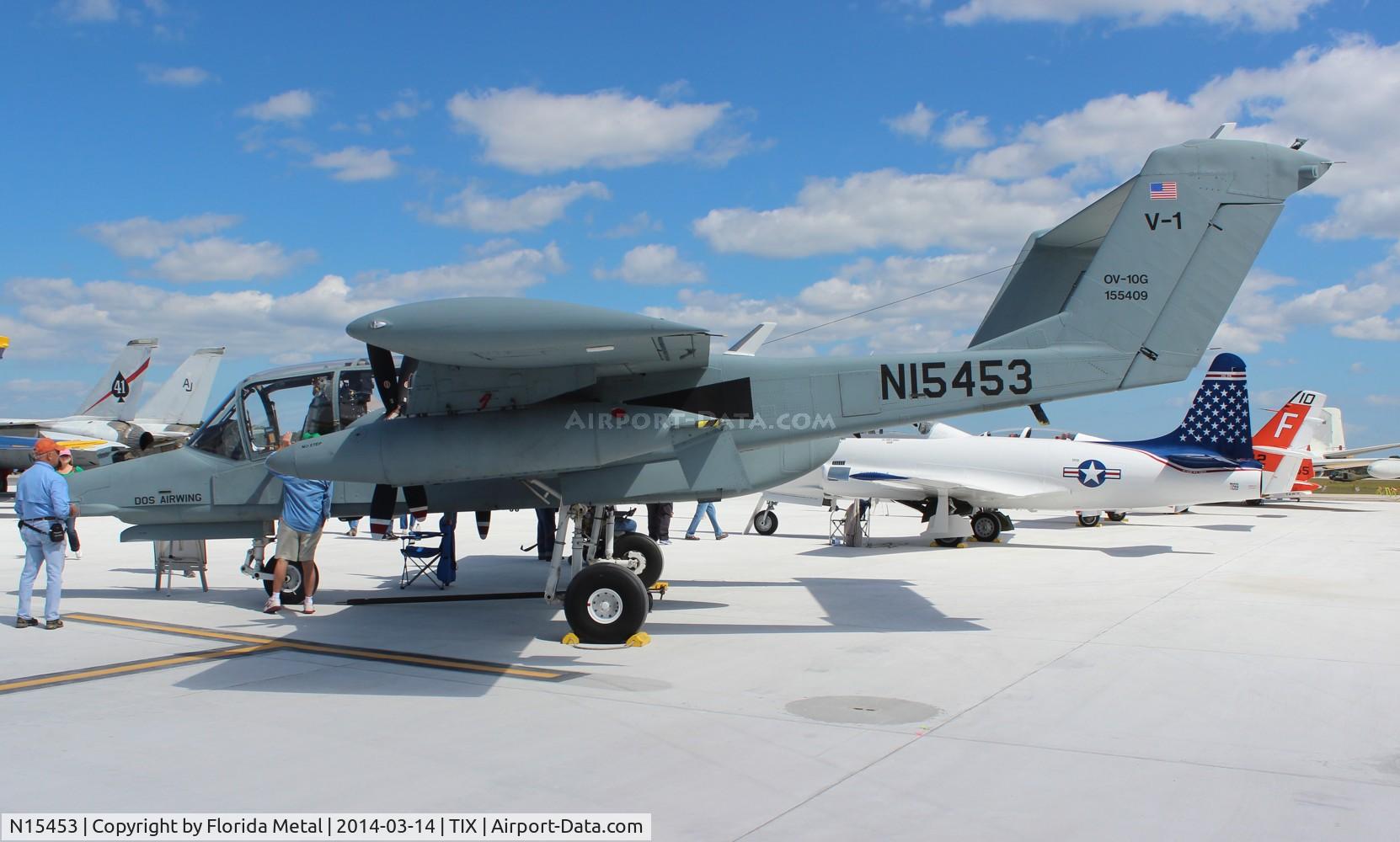 N15453, North American Rockwell OV-10D Bronco C/N 305-20, OV-10D