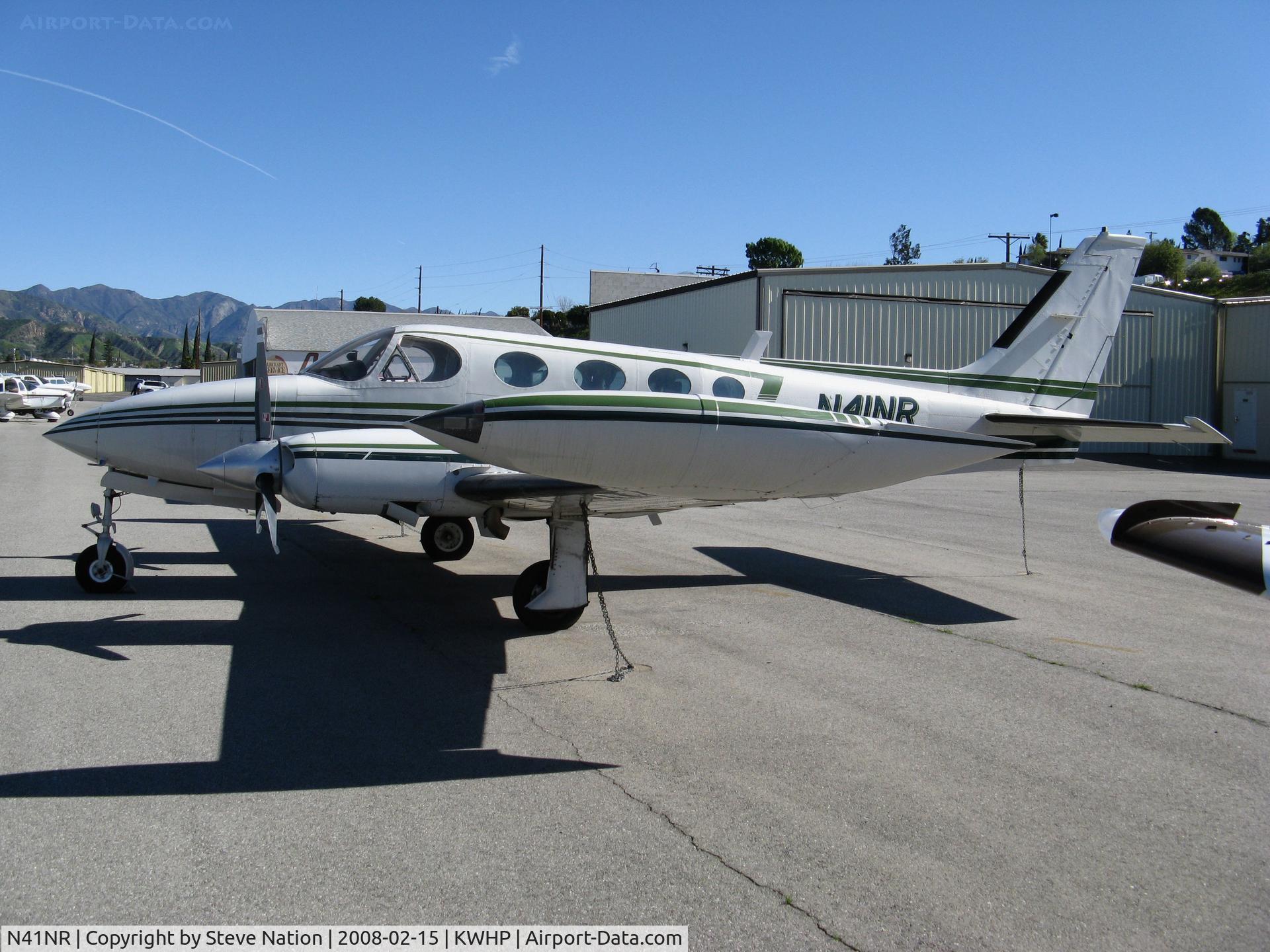 N41NR, 1978 Cessna 340A C/N 340A0488, 1978 Cessna 340A @ Whiteman Airport, Pacoima, CA