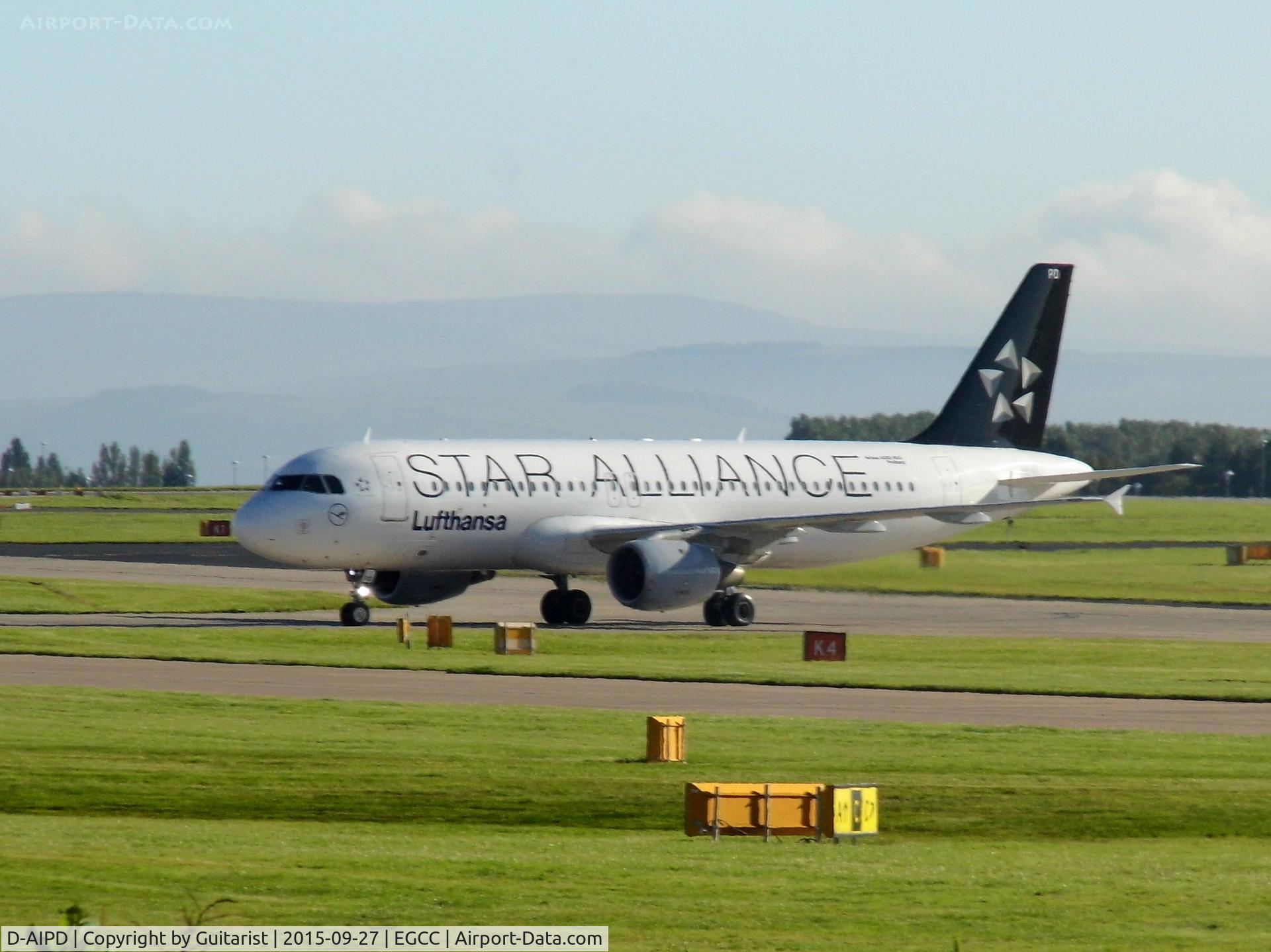 D-AIPD, 1989 Airbus A320-211 C/N 0072, At Manchester
