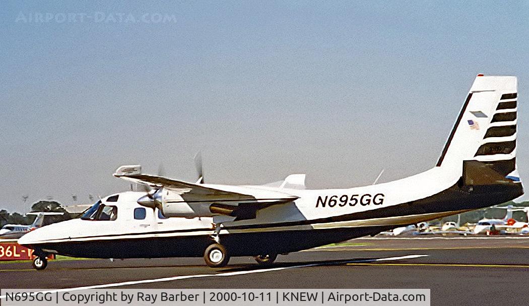 N695GG, Gulfstream American 695A C/N 96036, N695GG   Rockwell Turbo Commander 695A [96036] New Orleans-Lakefront ~N 11/10/2000