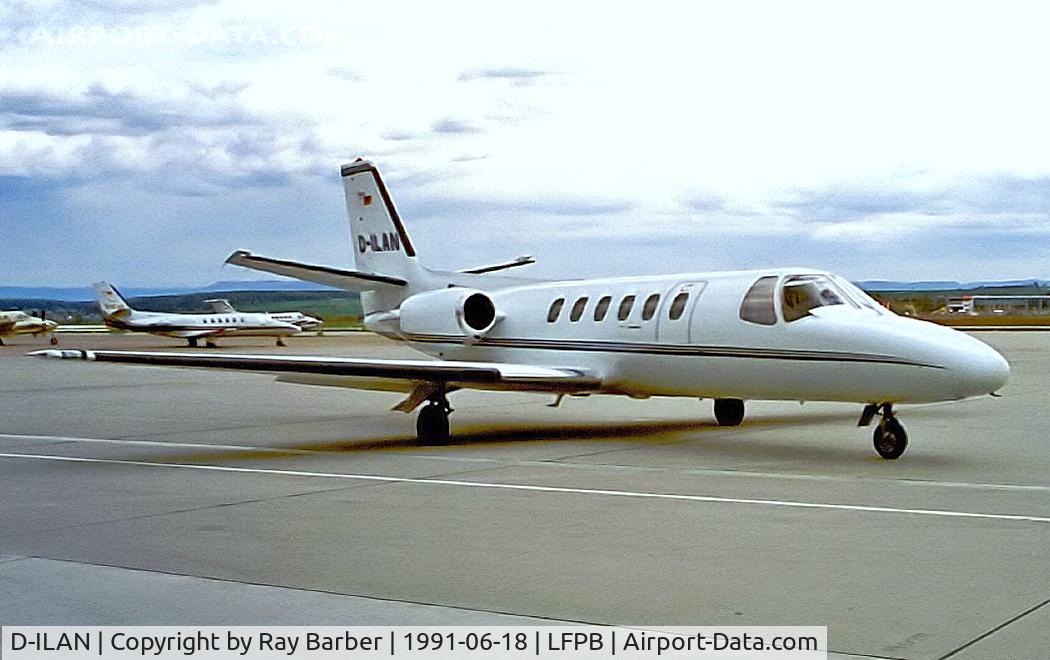 D-ILAN, 1989 Cessna 551 Citation II/SP C/N 551-0614, Cessna Citation II/SP [551-0614] Paris Le-Bourget~F 18/06/1991