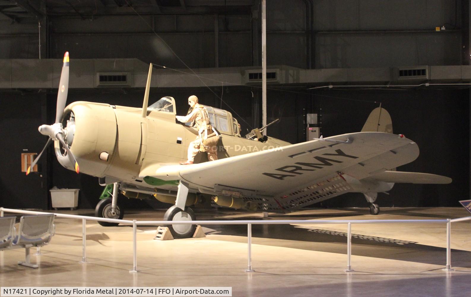 N17421, 1943 Douglas A-24B Banshee C/N 17421, A-24B