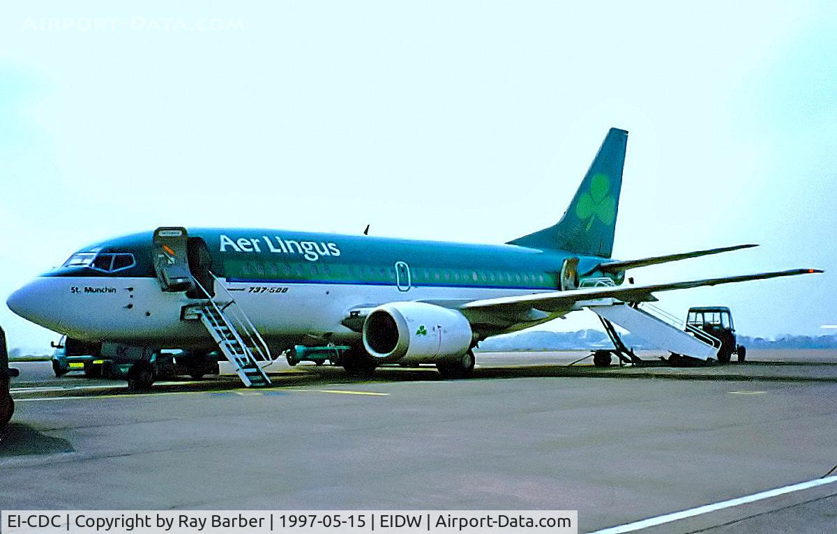 EI-CDC, 1990 Boeing 737-548 C/N 24968, Boeing 737-548 [24968] (Aer Lingus) Dublin~EI 15/05/1997
