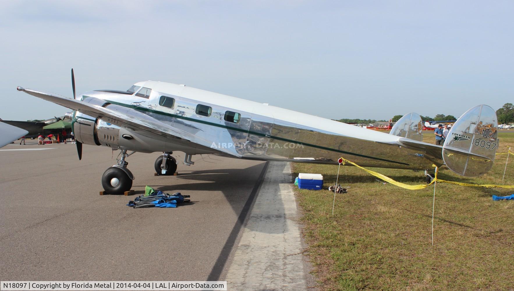 N18097, 1938 Lockheed 12A Electra Junior C/N 1250, Lockheed 12A