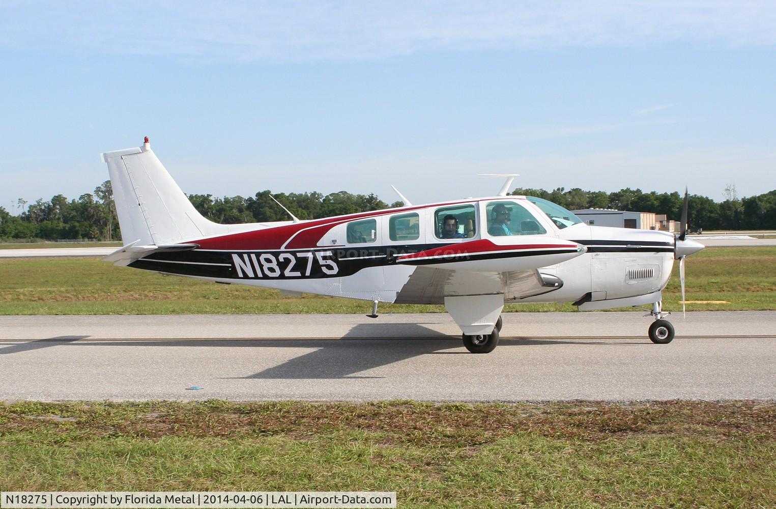 N18275, 1977 Beech A36 Bonanza 36 C/N E-1071, Beech A36