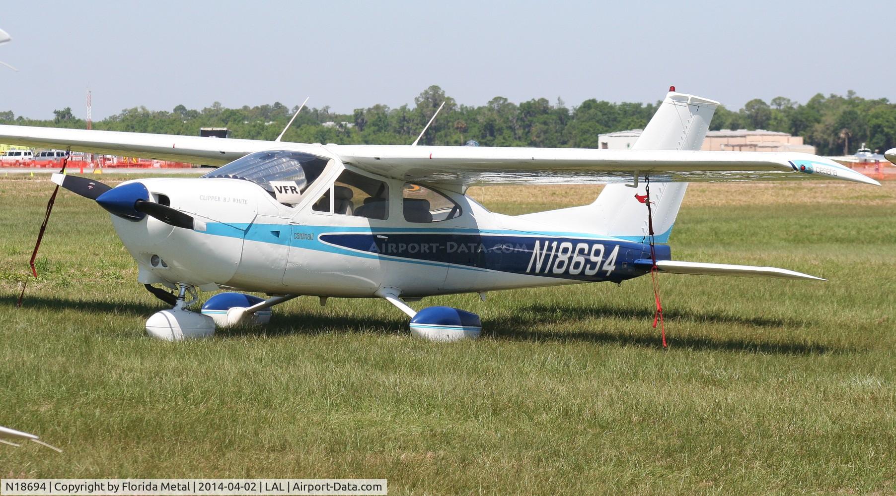 N18694, 1976 Cessna 177B Cardinal C/N 17702547, Cessna 177B