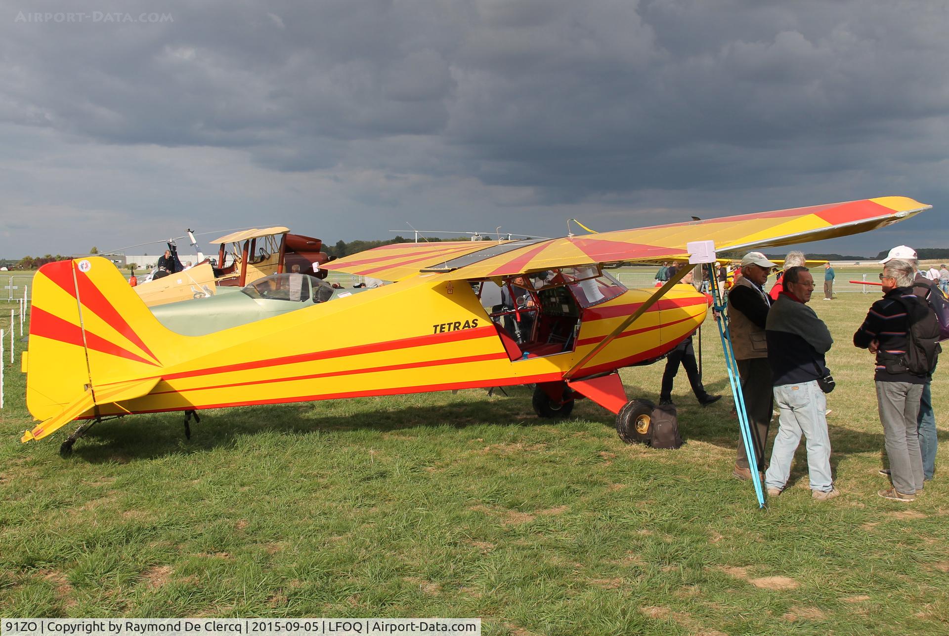 91ZO, Humbert Tétras 912 CS C/N 9851, ULM salon Blois.