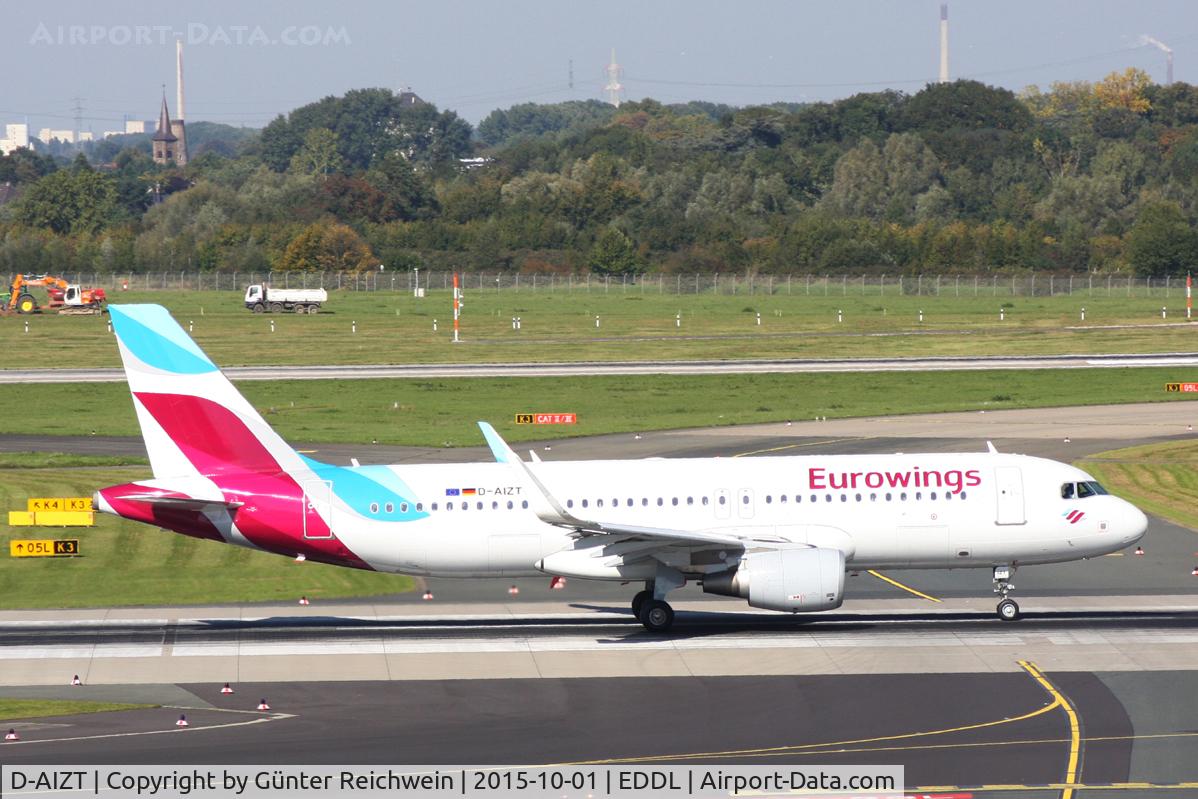 D-AIZT, 2013 Airbus A320-214 C/N 5601, Departing