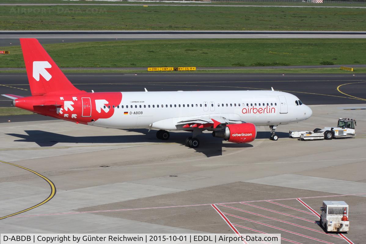 D-ABDB, 2005 Airbus A320-214 C/N 2619, Pushed back - ready to depart