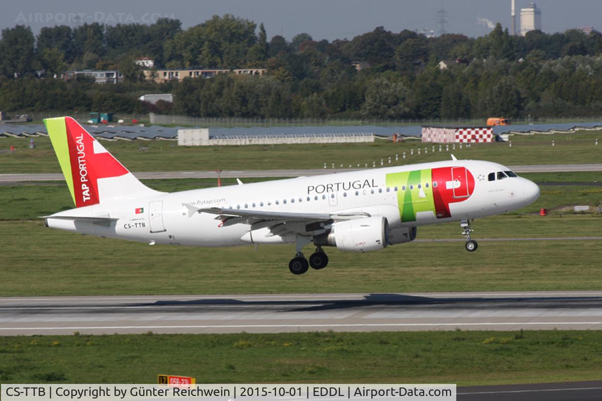 CS-TTB, 1997 Airbus A319-111 C/N 755, Arriving