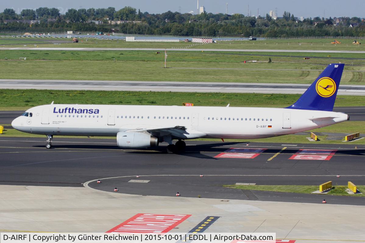D-AIRF, 1994 Airbus A321-131 C/N 0493, taxiing