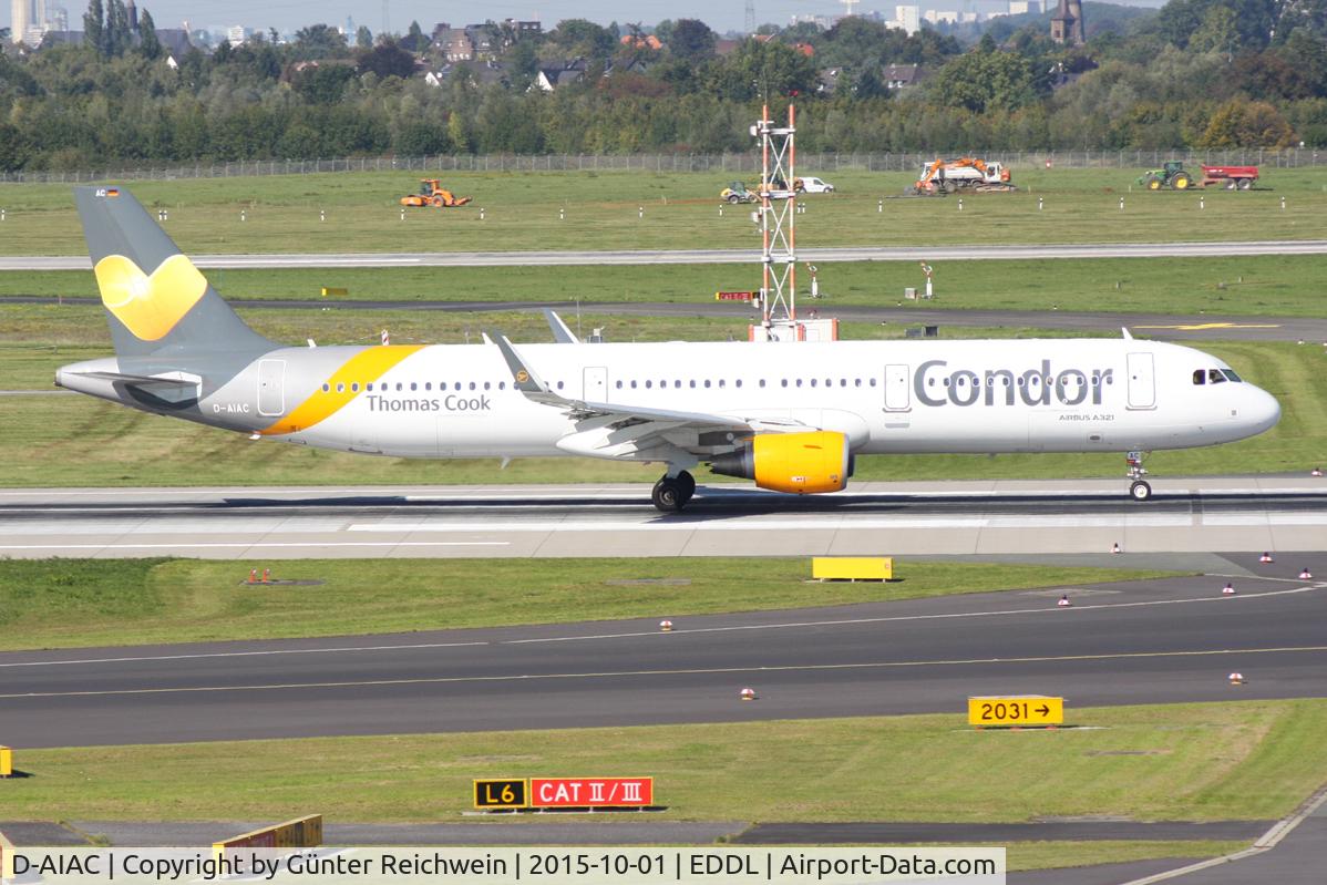 D-AIAC, 2014 Airbus A321-211 C/N 5969, Departing