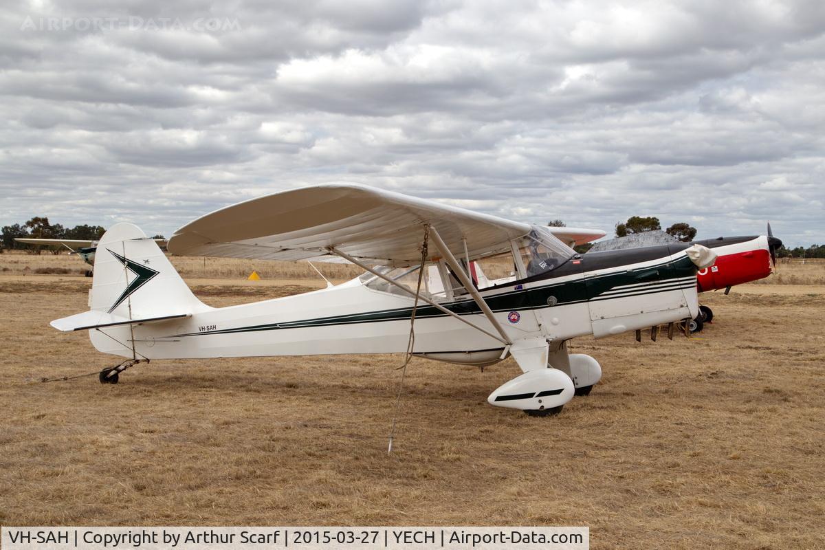 VH-SAH, 1957 Auster J-1N Alpha C/N 3371, AAAA Fly in Echuca 2015