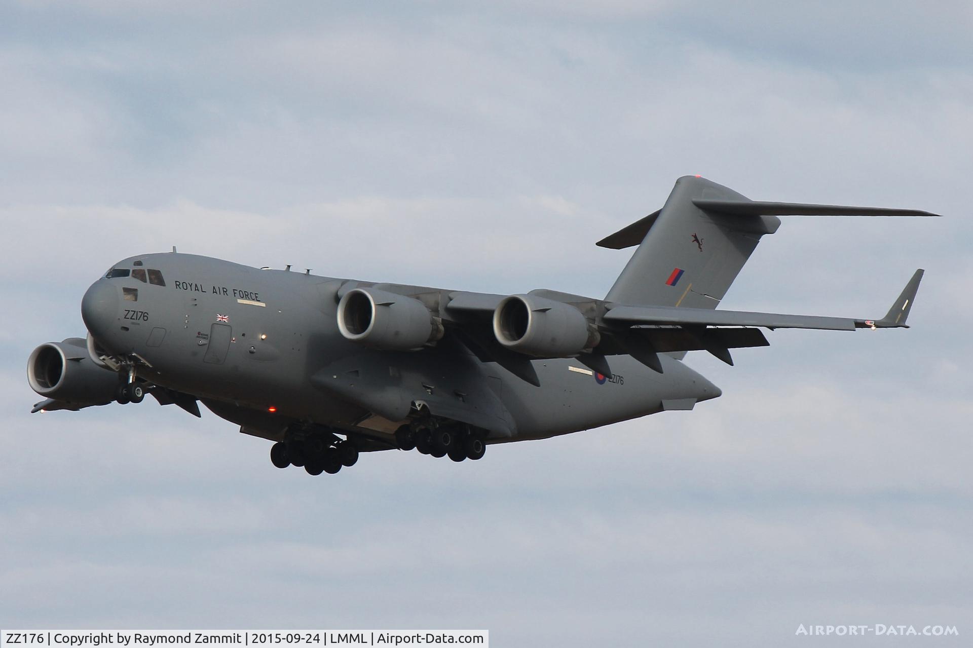 ZZ176, 2008 Boeing C-17A Globemaster III C/N F-190, Boeing C-17A Globemaster ZZ176 Royal Air Force