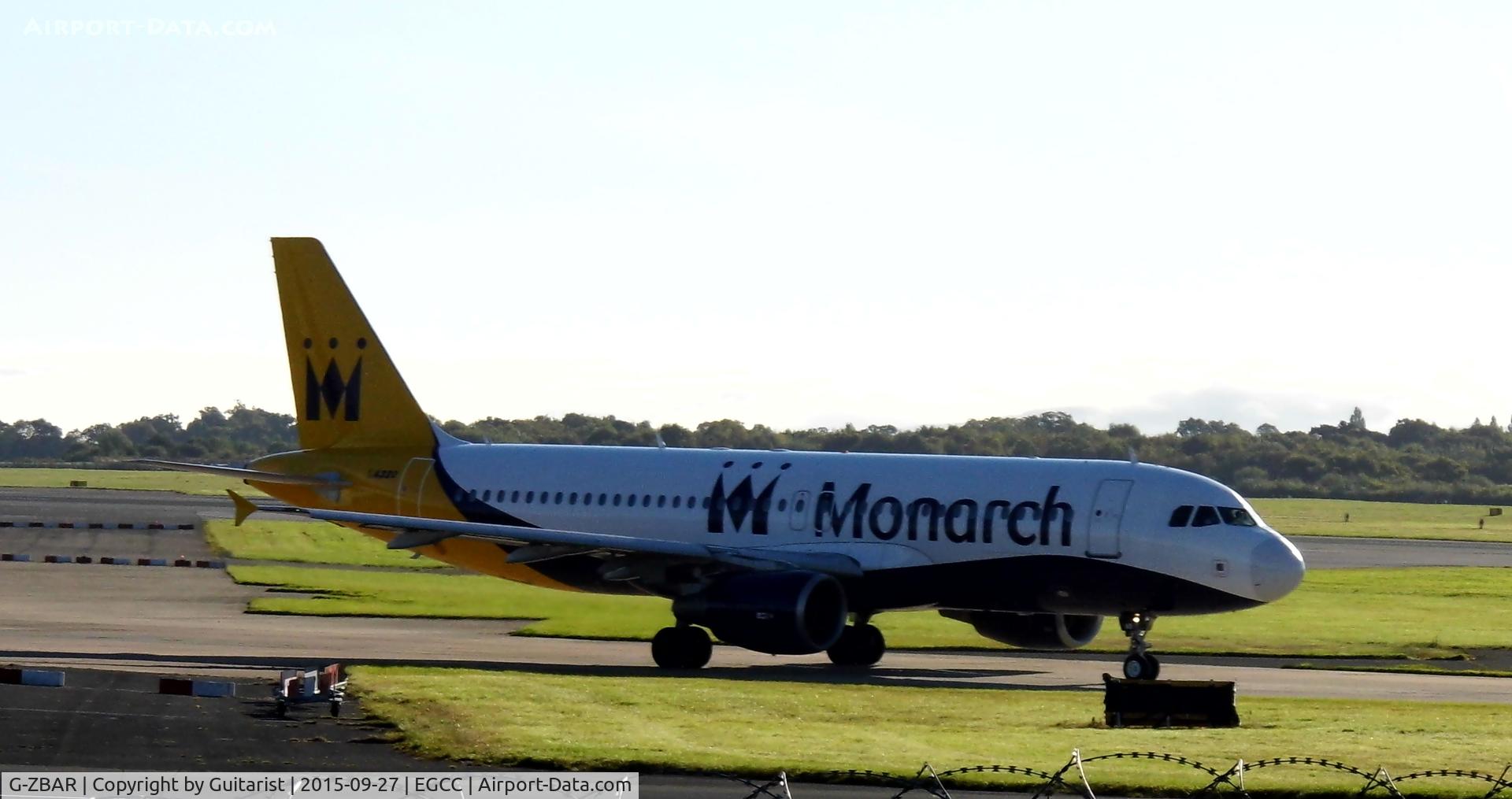 G-ZBAR, 2003 Airbus A320-214 C/N 2142, At Manchester