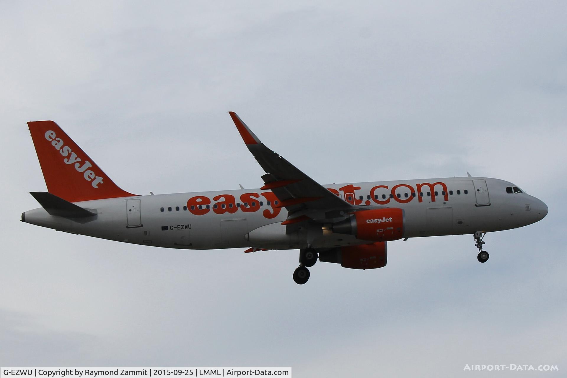 G-EZWU, 2014 Airbus A320-214 C/N 6095, A320 G-EZWU Easyjet