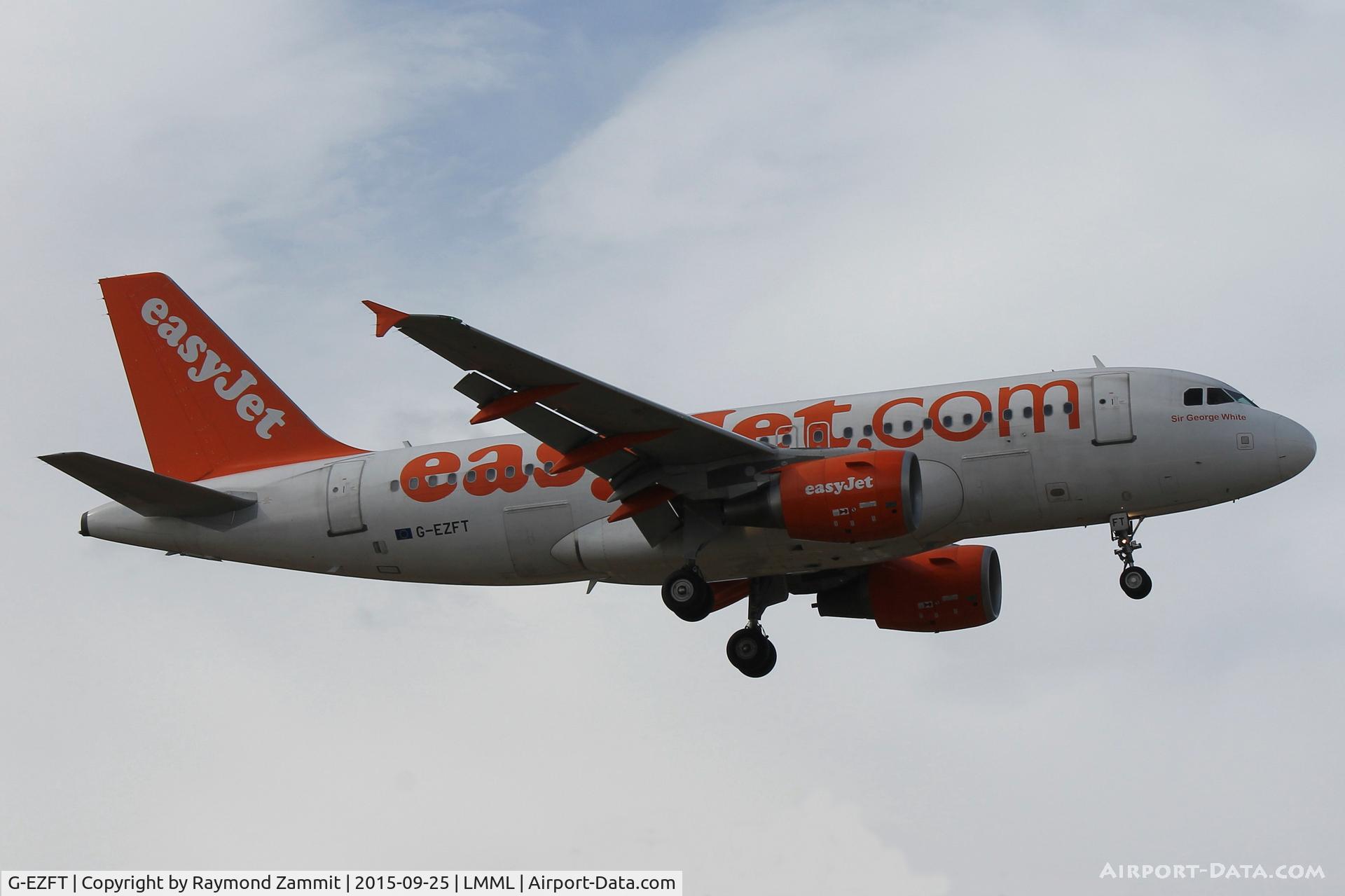 G-EZFT, 2009 Airbus A319-111 C/N 4132, A319 G-EZFT Easyjet