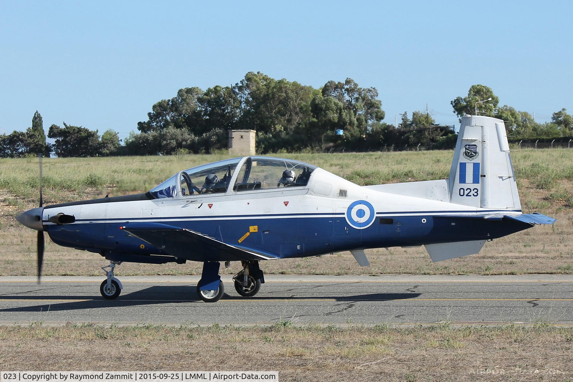 023, 2002 Raytheon T-6A Texan II C/N PG-23, Raytheon T-6A Texan II 023 Greek Air Force