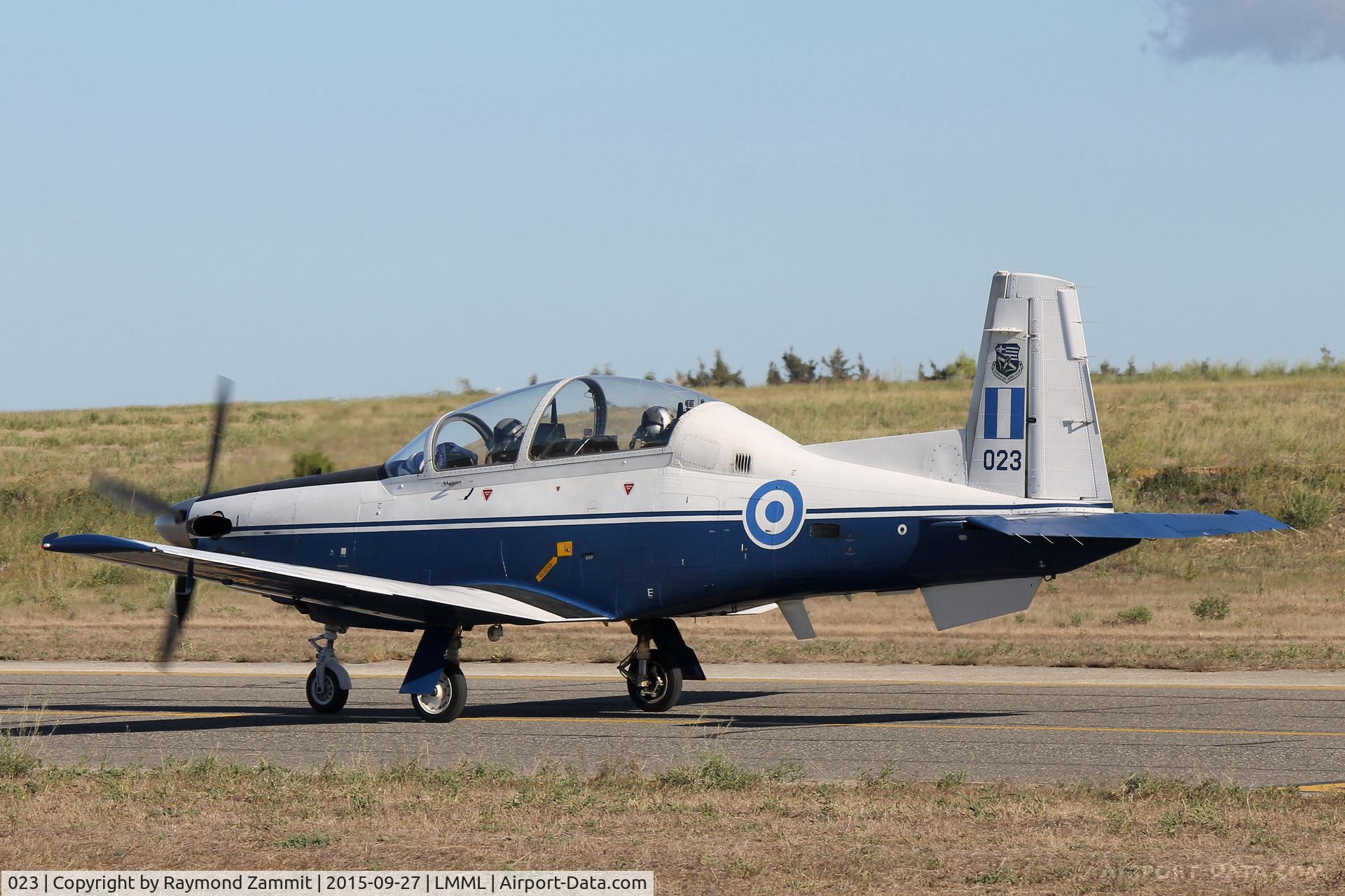 023, 2002 Raytheon T-6A Texan II C/N PG-23, Raytheon T-6A Texan II 023 Greek Air Force