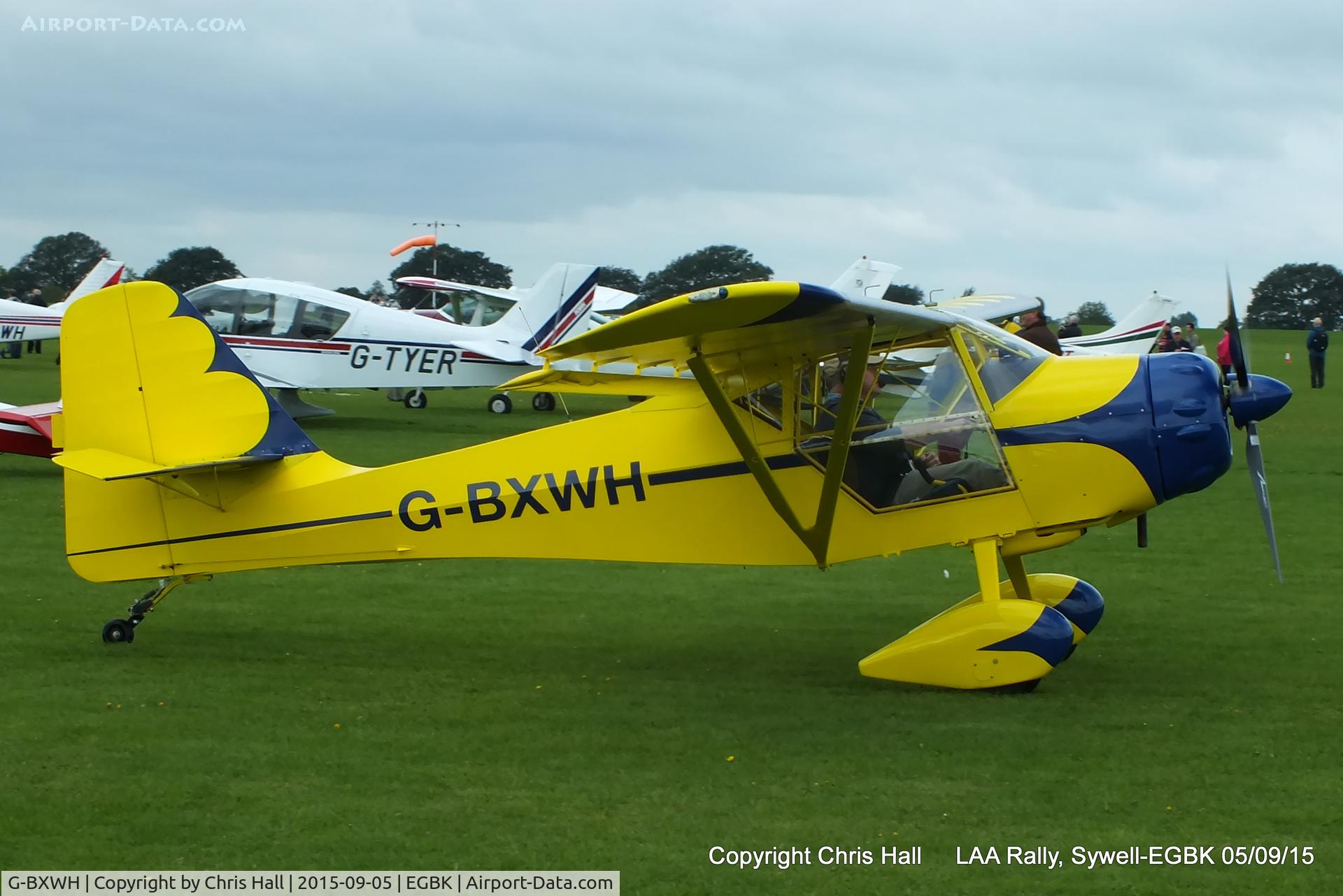 G-BXWH, 2000 Denney Kitfox 4-1200 Speedster C/N PFA 172A-12343, at the LAA Rally 2015, Sywell