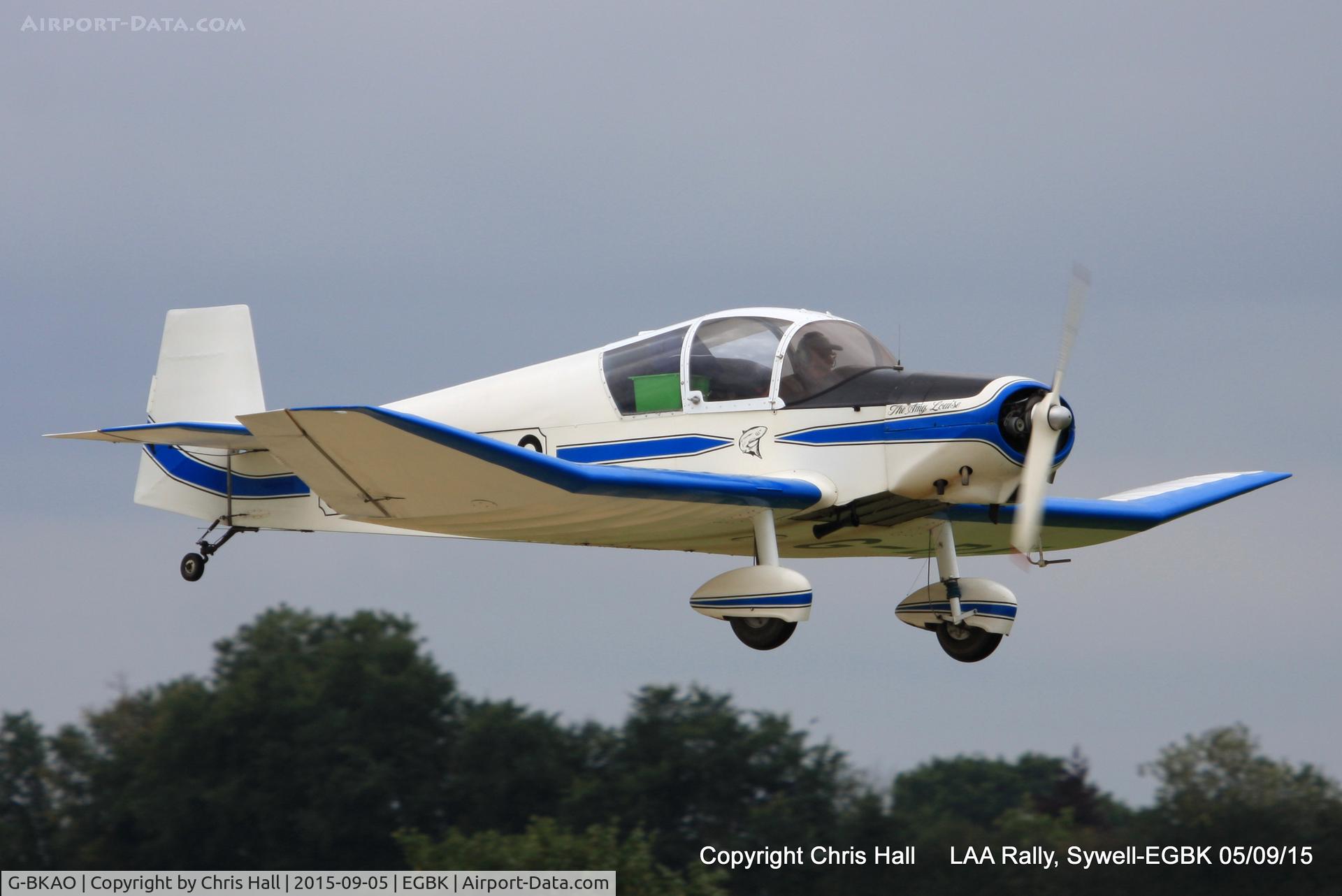 G-BKAO, 1955 Jodel D-112 Club C/N 249, at the LAA Rally 2015, Sywell