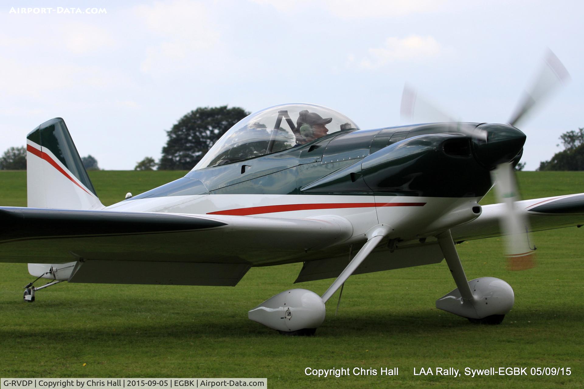 G-RVDP, 2004 Vans RV-4 C/N PFA 181-13416, at the LAA Rally 2015, Sywell
